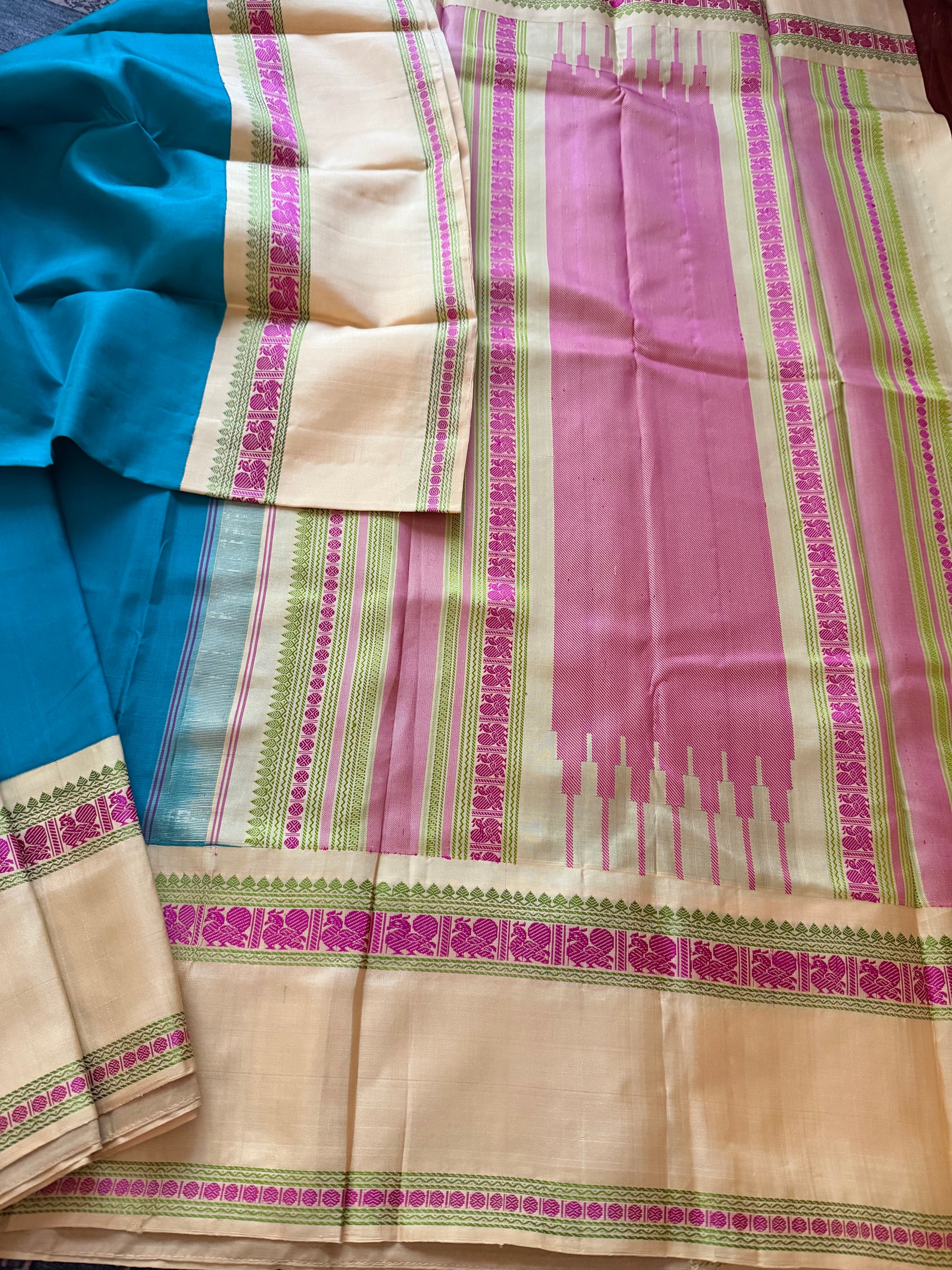 No Zari Kanjivaram Soft Silk