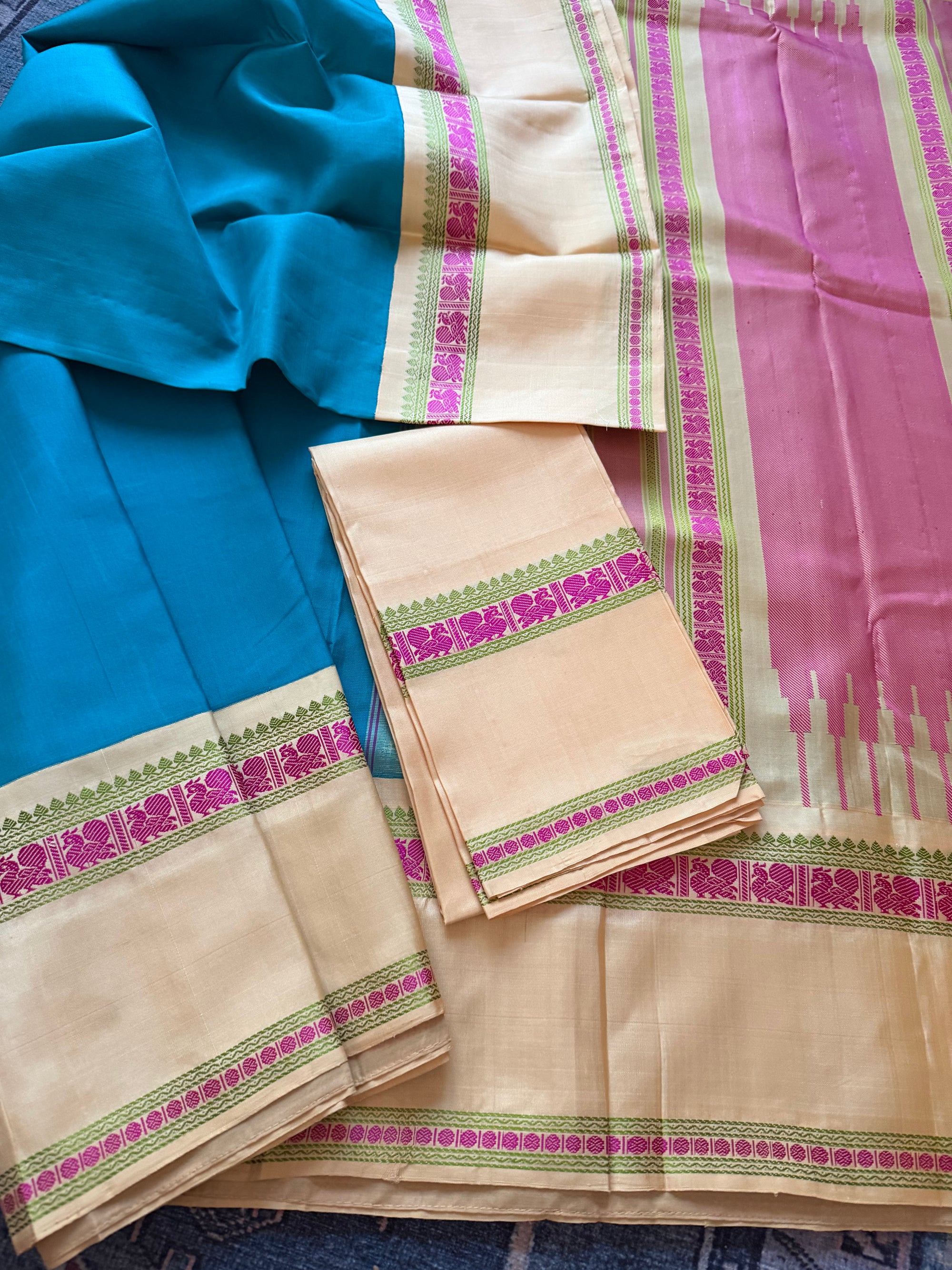 No Zari Kanjivaram Soft Silk