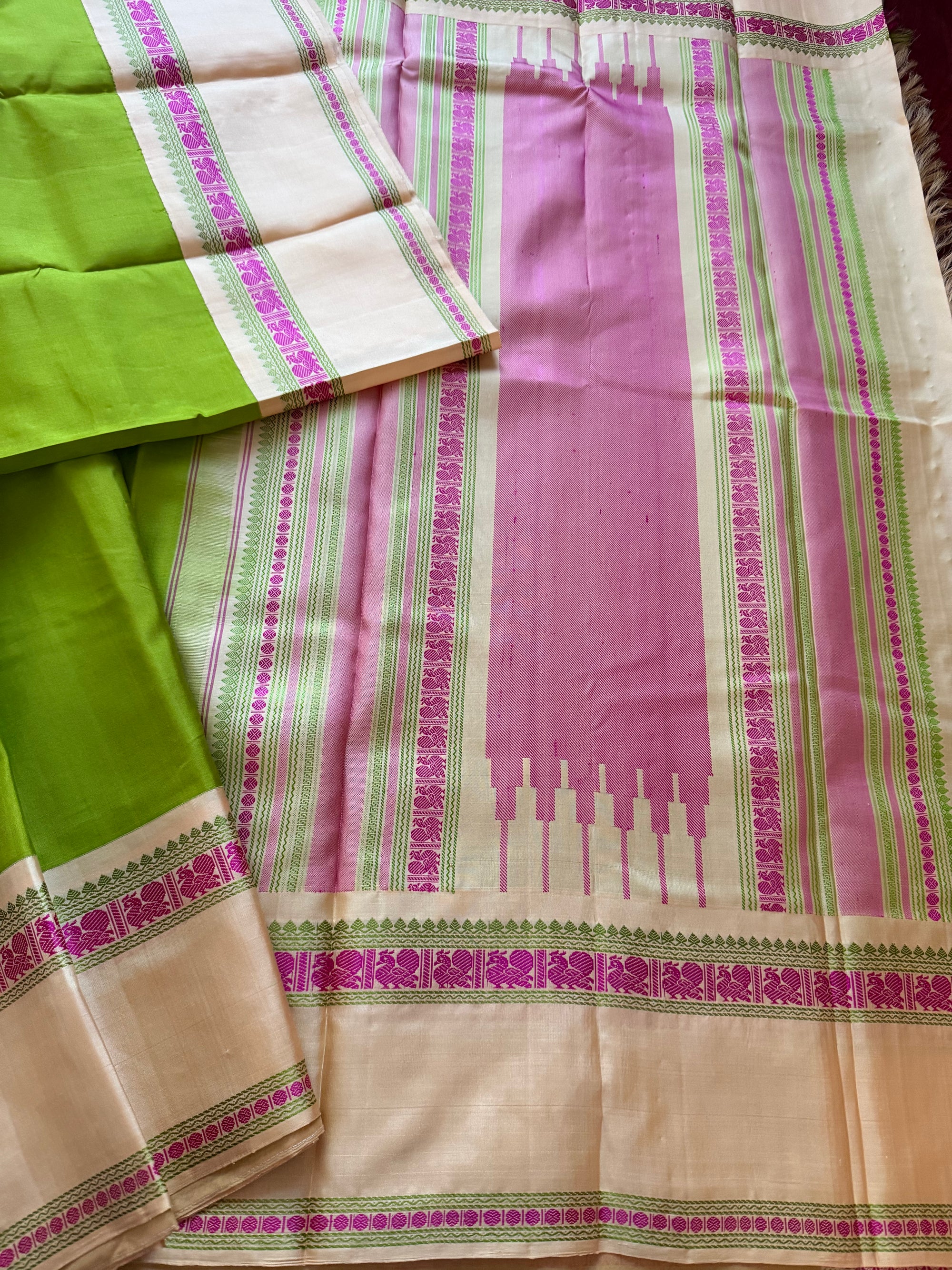 No Zari Kanjivaram Soft Silk