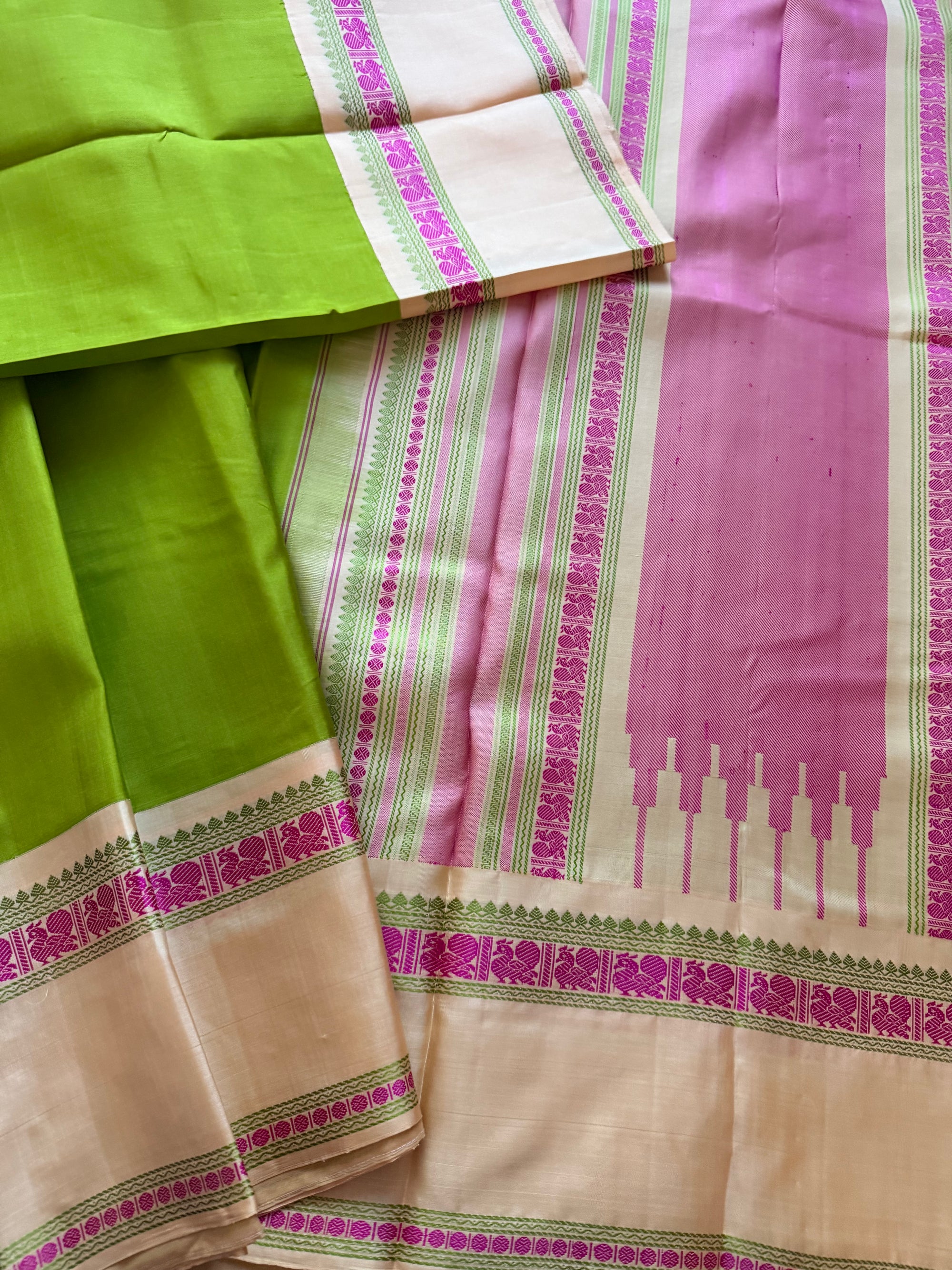 No Zari Kanjivaram Soft Silk