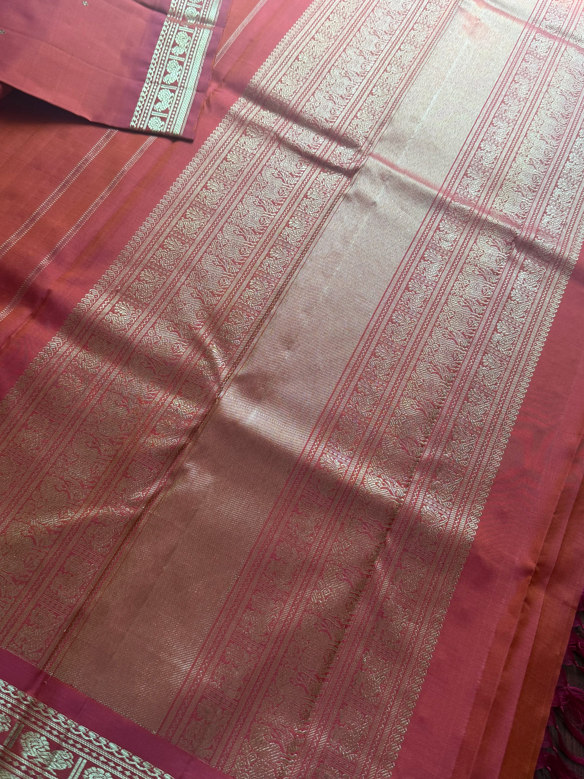 Kanjivaram Silk - Vintage Recreation Saree 