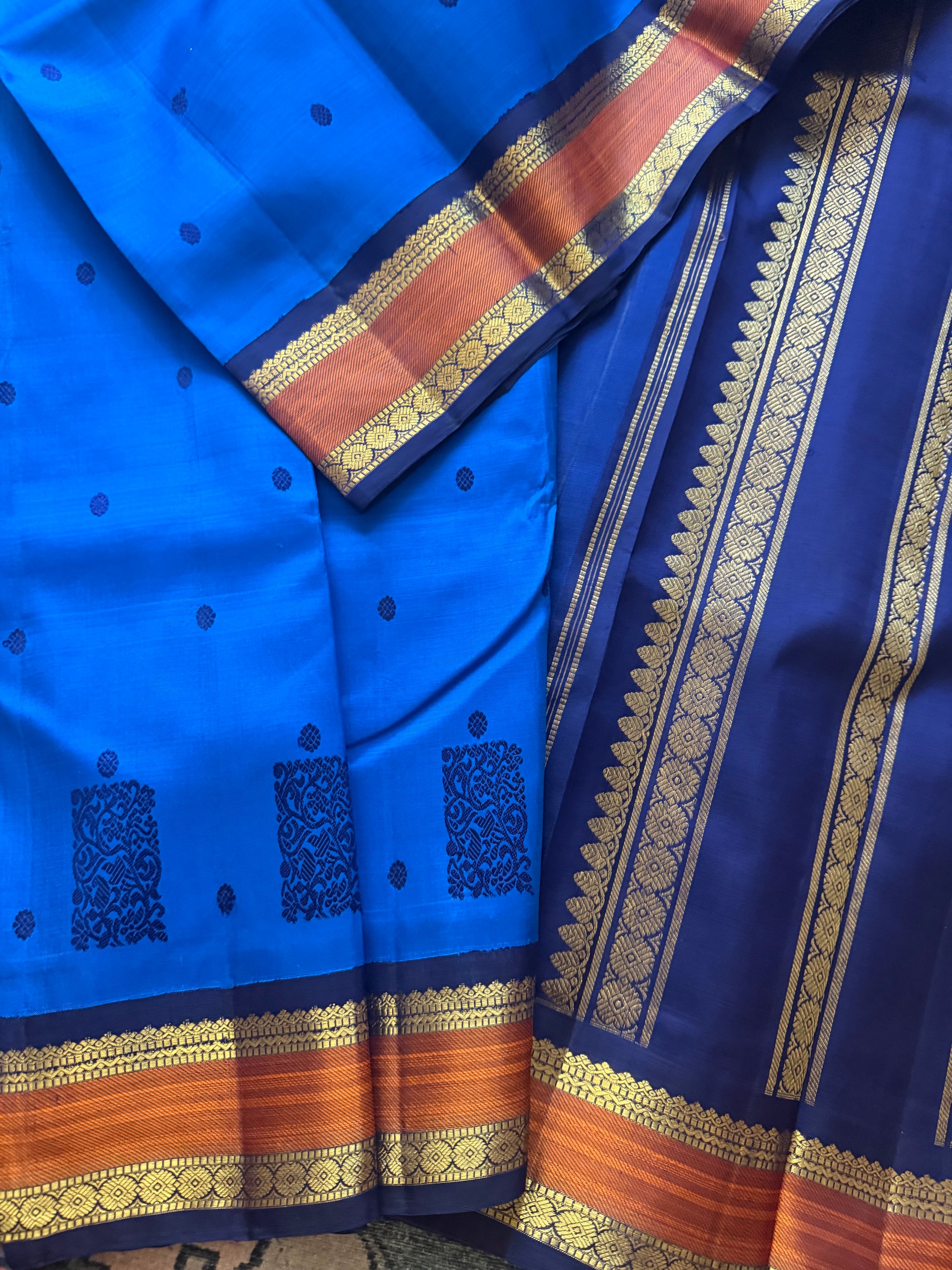SAREES THAT I CAN'T PART WITH : Korvai Kanjivaram Silk