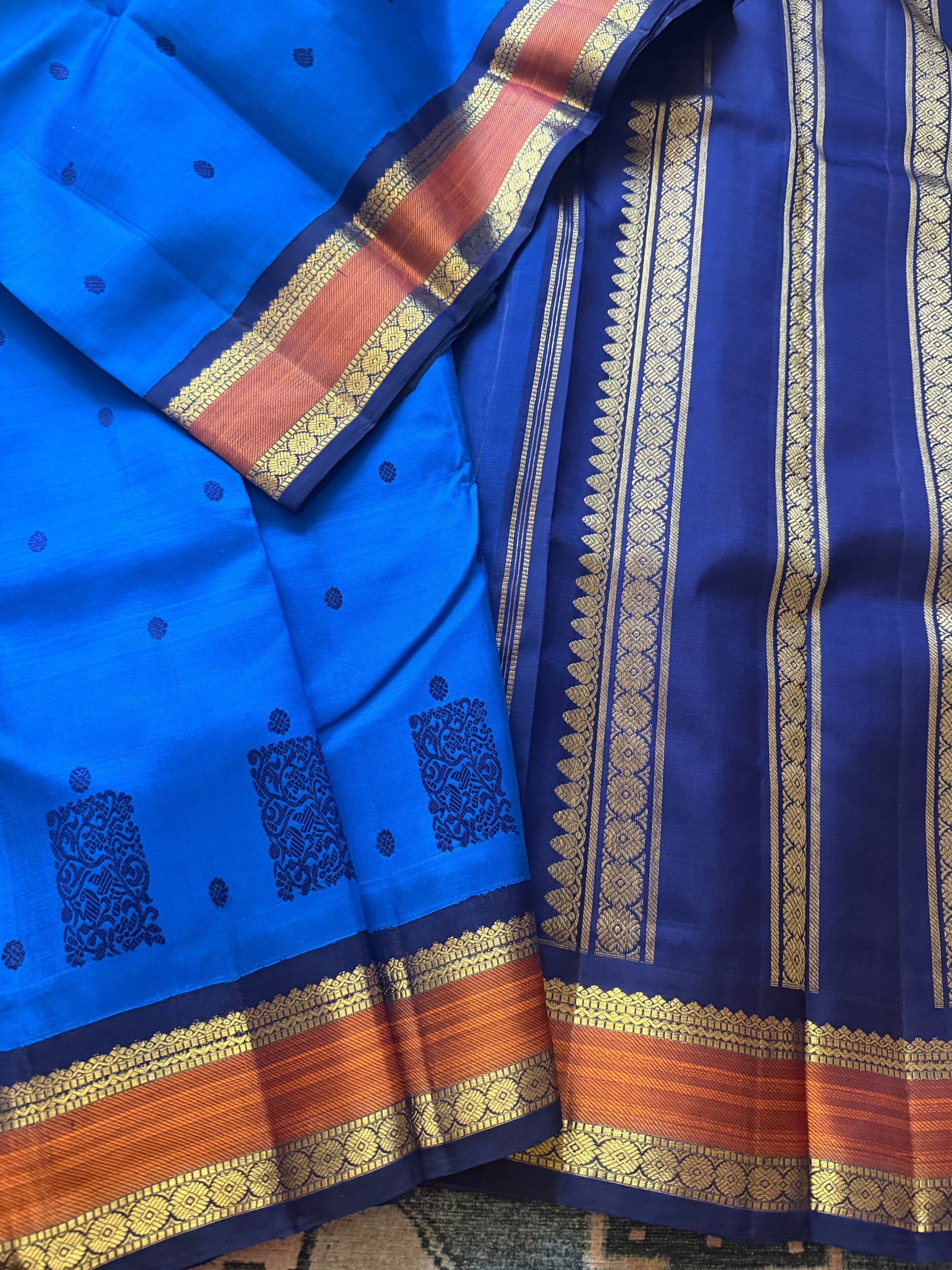 SAREES THAT I CAN'T PART WITH : Korvai Kanjivaram Silk