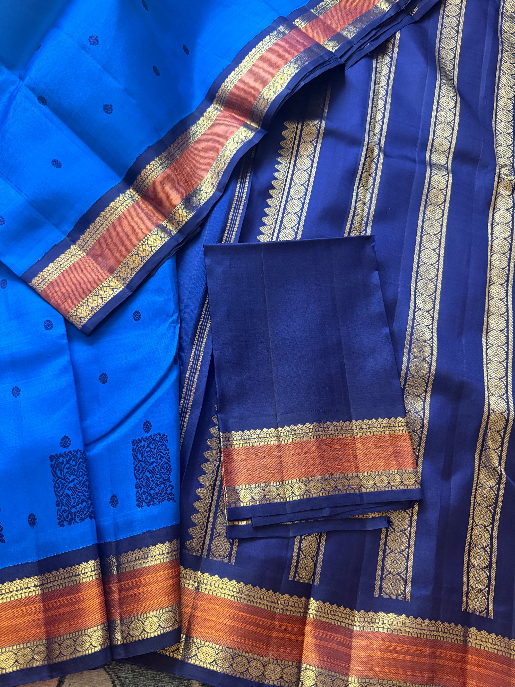 SAREES THAT I CAN'T PART WITH : Korvai Kanjivaram Silk