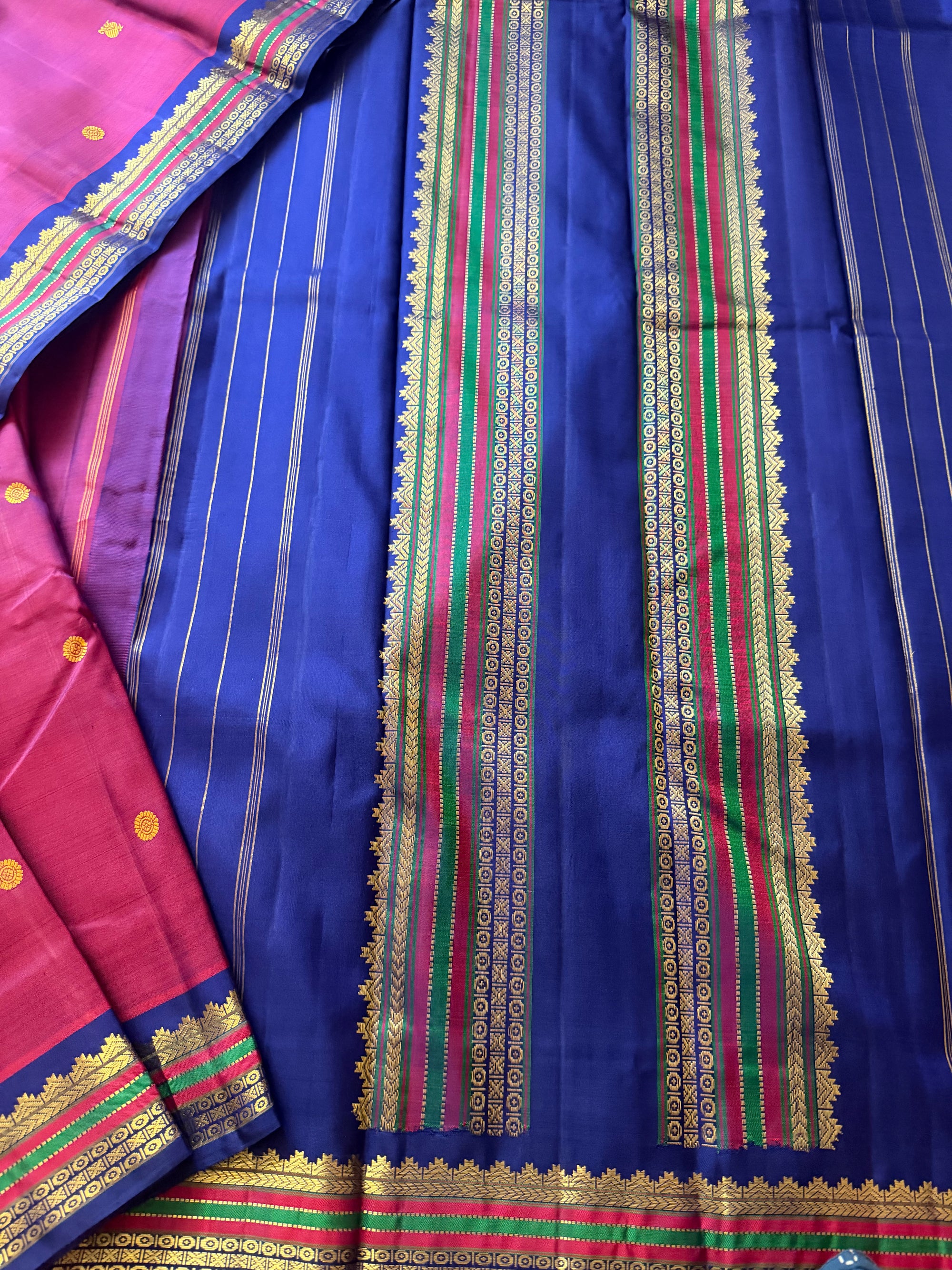SAREES THAT I CAN'T PART WITH : Vintage Recreated Kanjivaram Silk