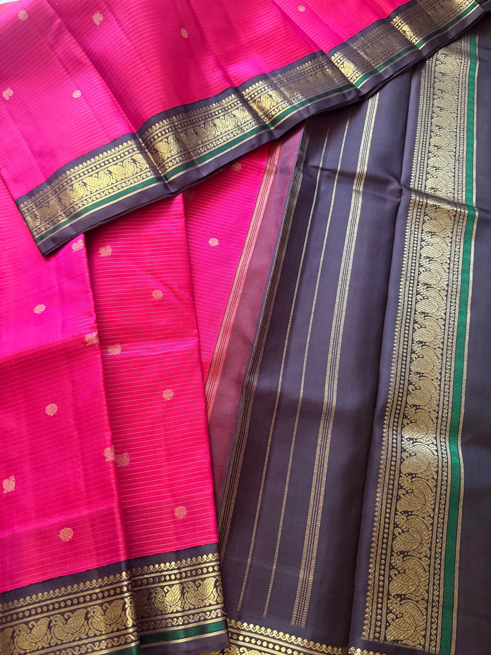 SAREES THAT I CAN'T PART WITH : Vairaoosi Korvai Kanjivaram Silk