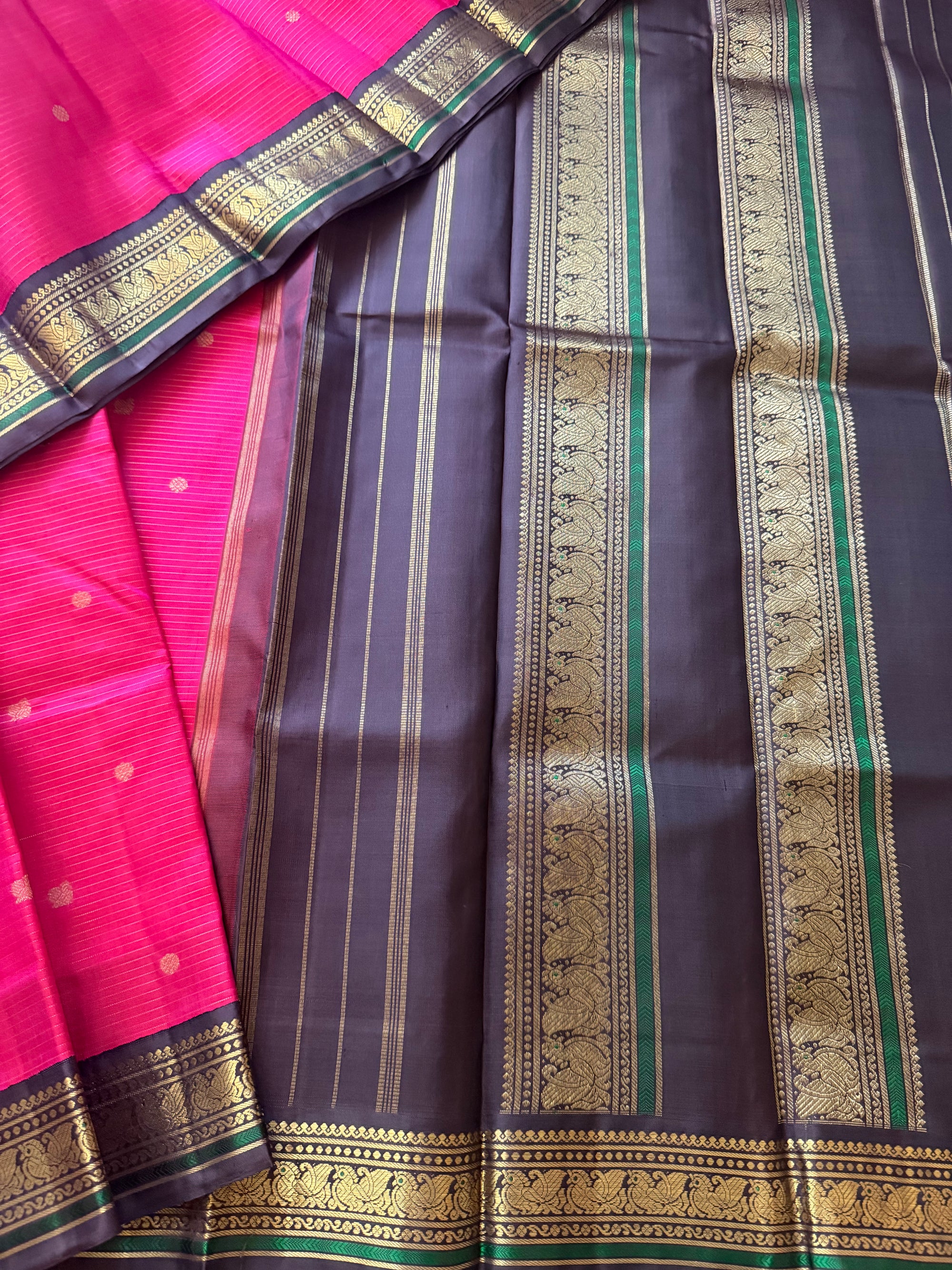 SAREES THAT I CAN'T PART WITH : Vairaoosi Korvai Kanjivaram Silk