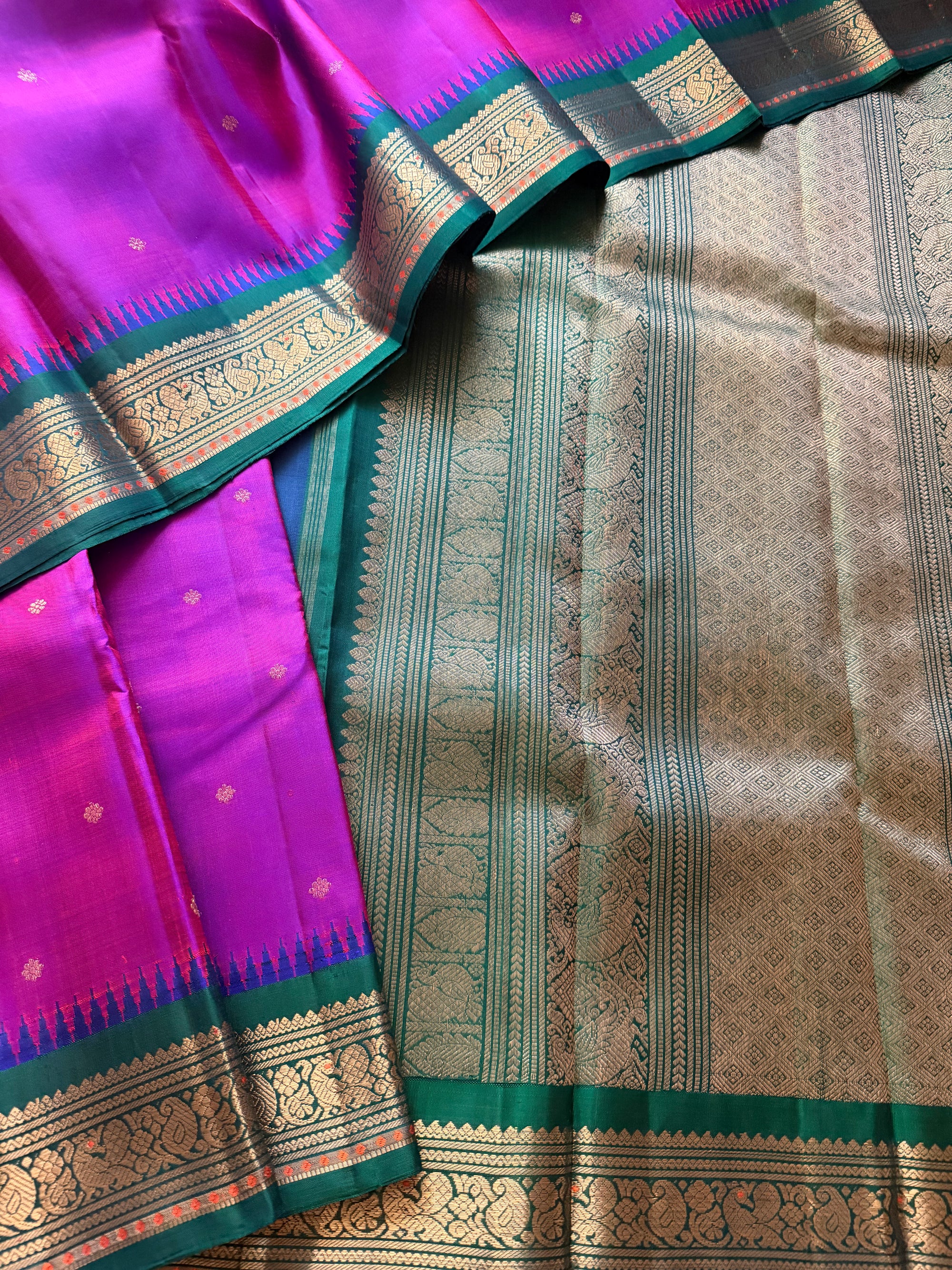 SAREES THAT I CAN'T PART WITH : Vintage Inspired Kanjivaram Silk