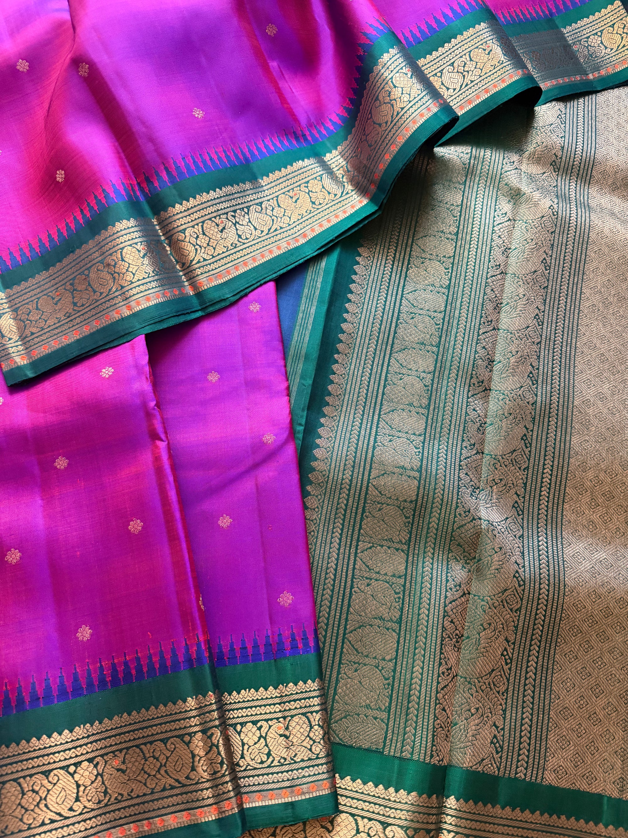 SAREES THAT I CAN'T PART WITH : Vintage Inspired Kanjivaram Silk