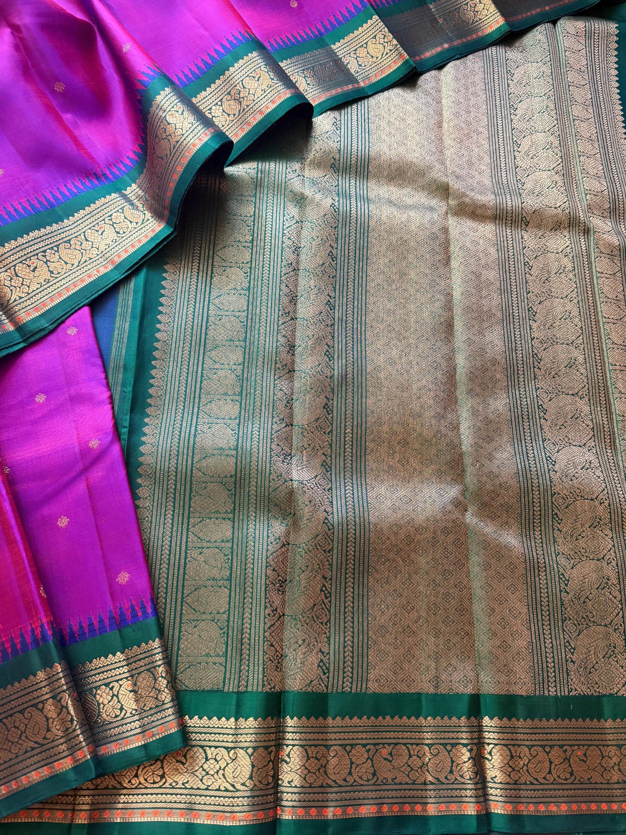 SAREES THAT I CAN'T PART WITH : Vintage Inspired Kanjivaram Silk