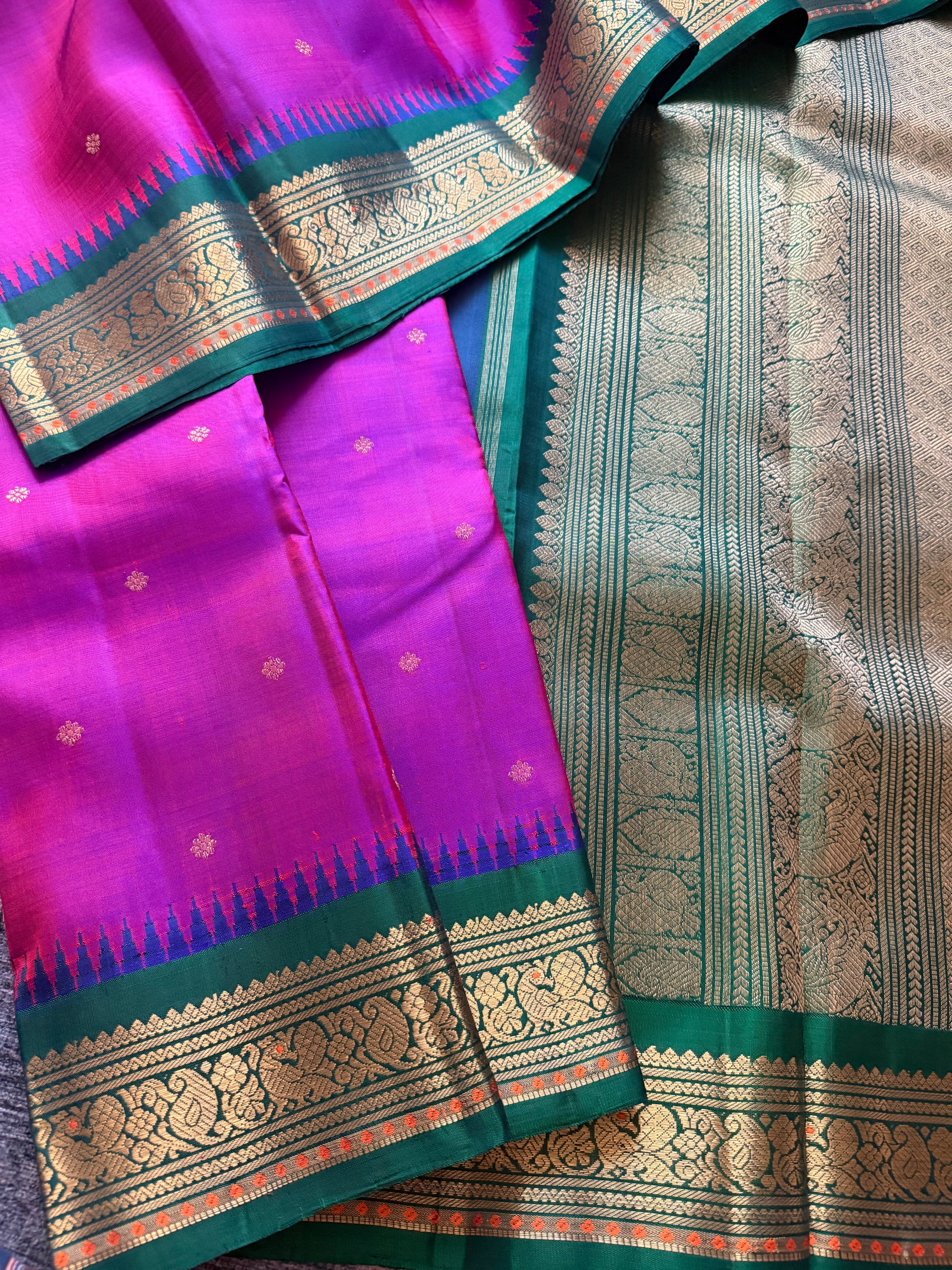 SAREES THAT I CAN'T PART WITH : Vintage Inspired Kanjivaram Silk