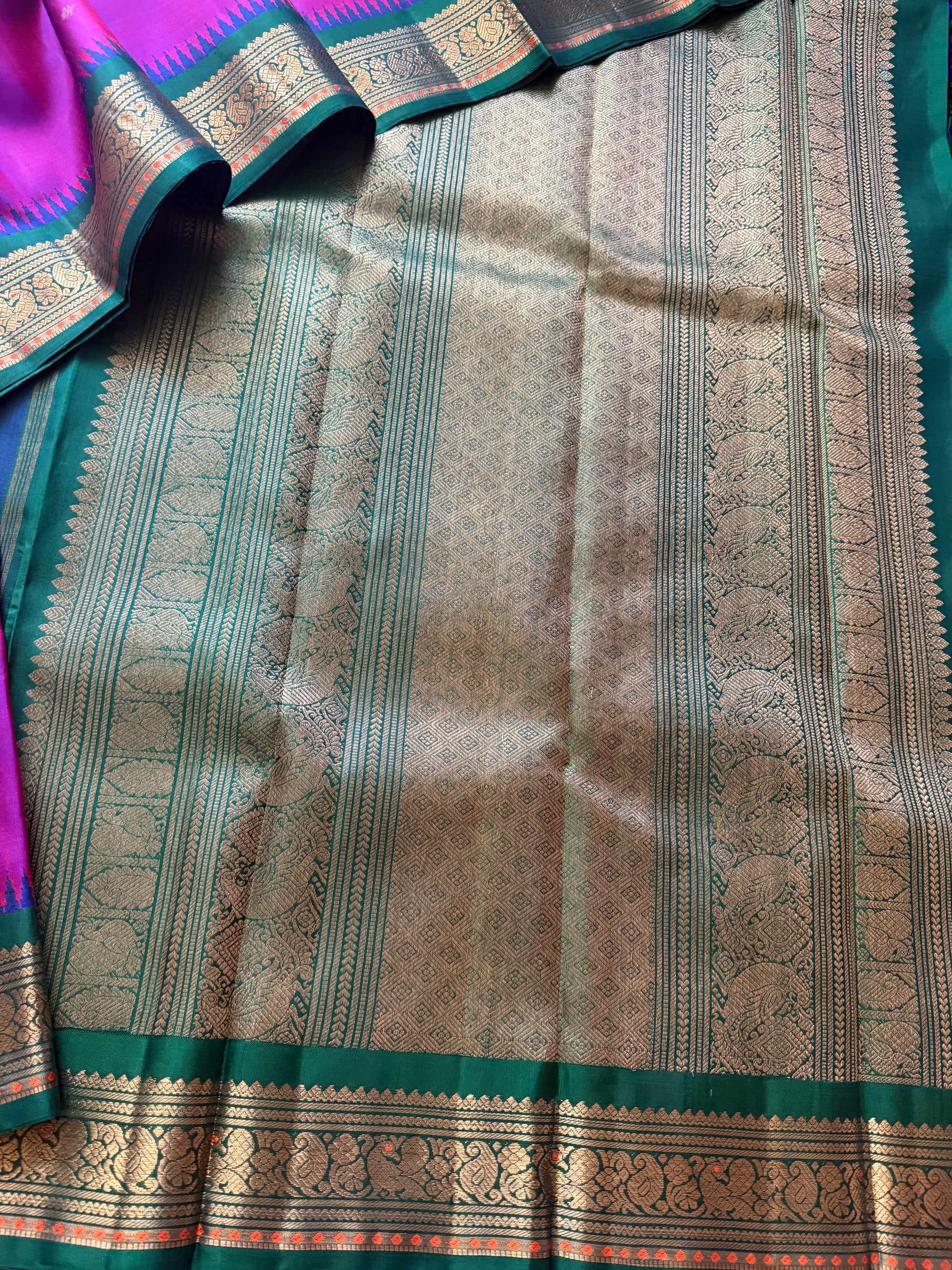 SAREES THAT I CAN'T PART WITH : Vintage Inspired Kanjivaram Silk