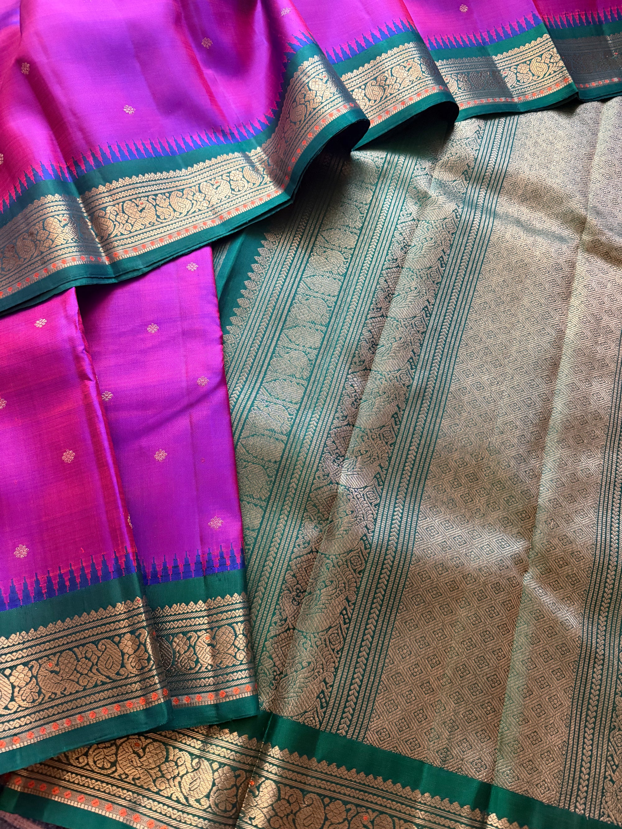 SAREES THAT I CAN'T PART WITH : Vintage Inspired Kanjivaram Silk