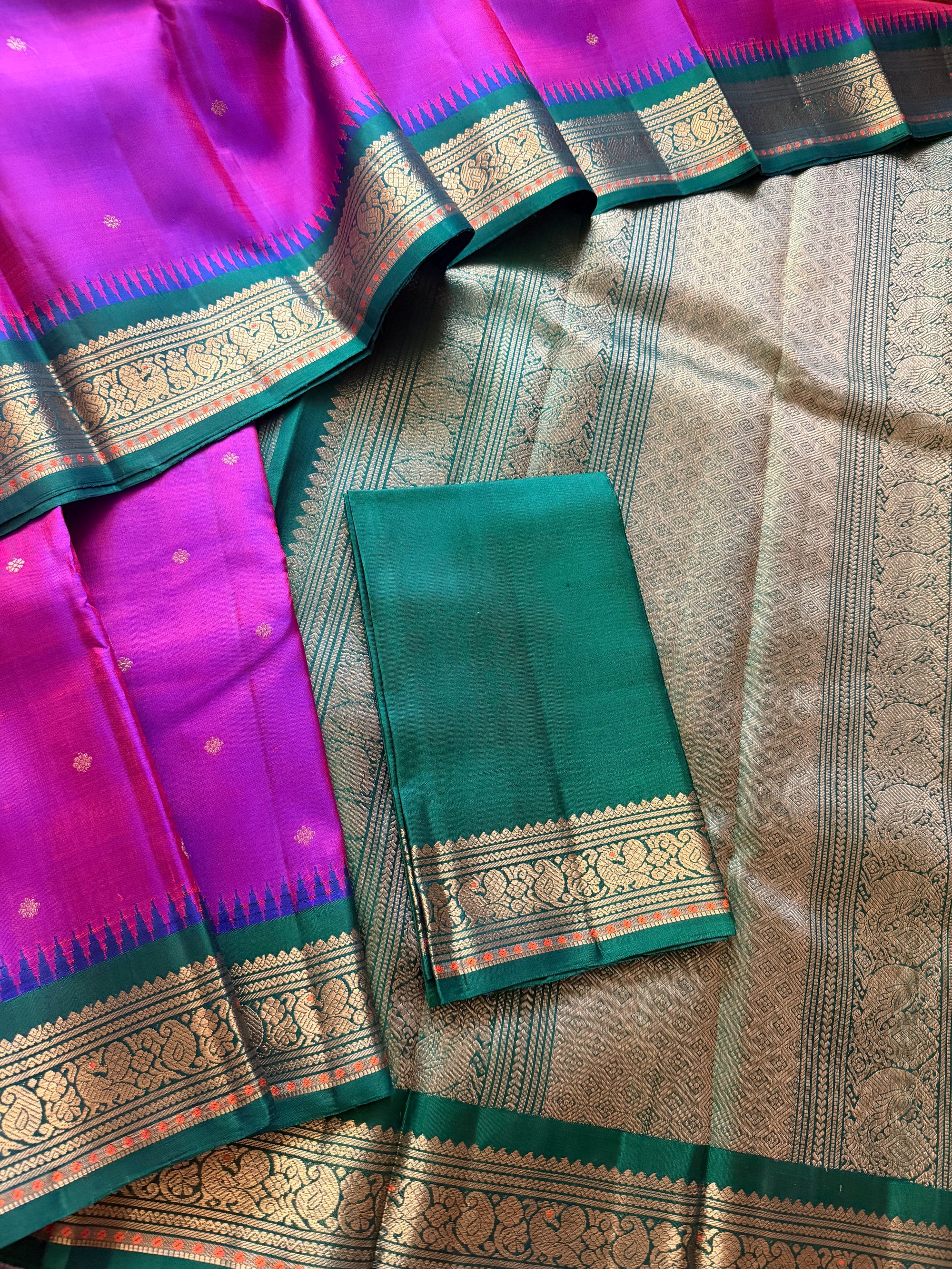 SAREES THAT I CAN'T PART WITH : Vintage Inspired Kanjivaram Silk