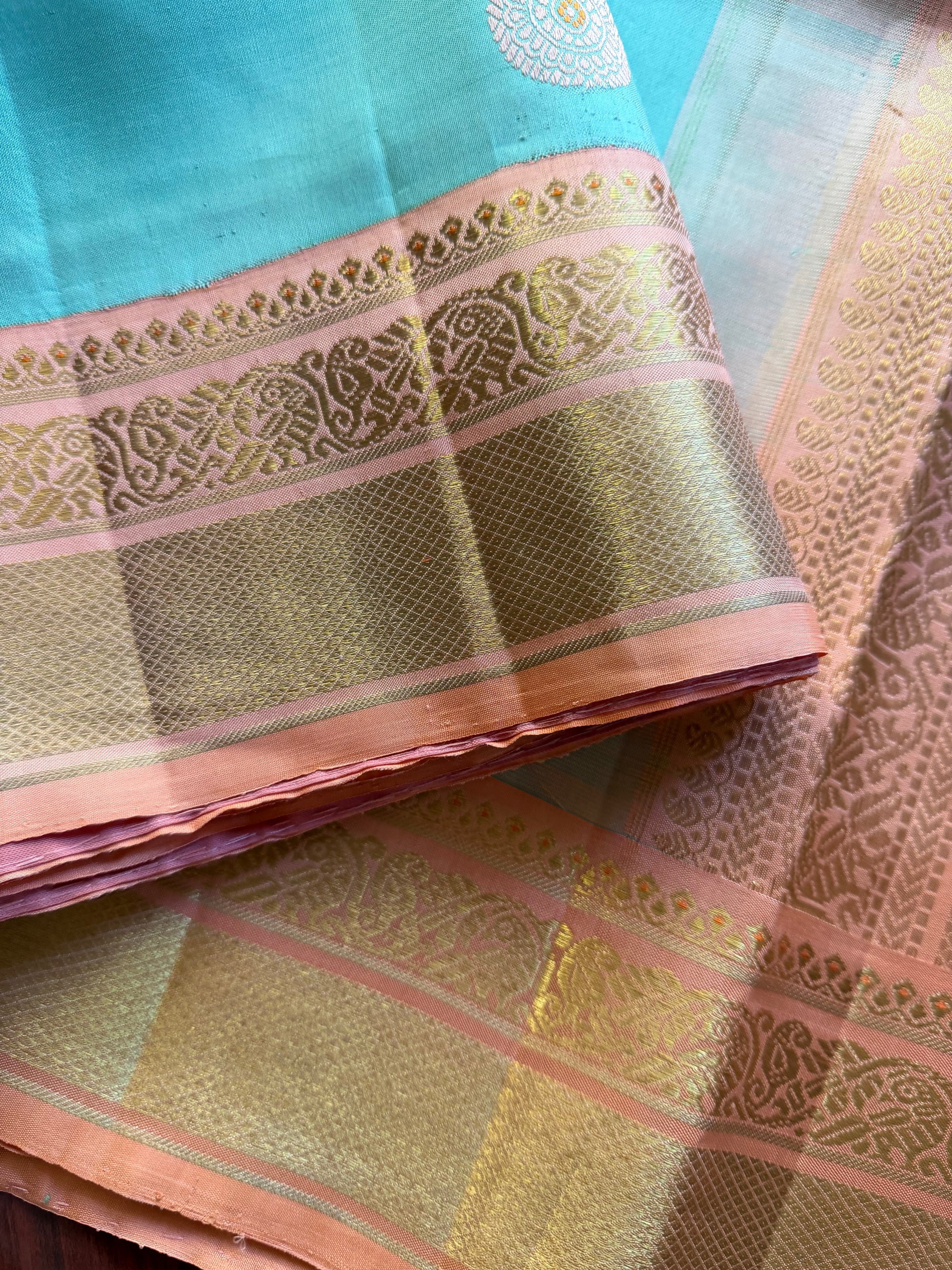 MYTHILI:  SHADES OF GREEN (Seafoam Green)
