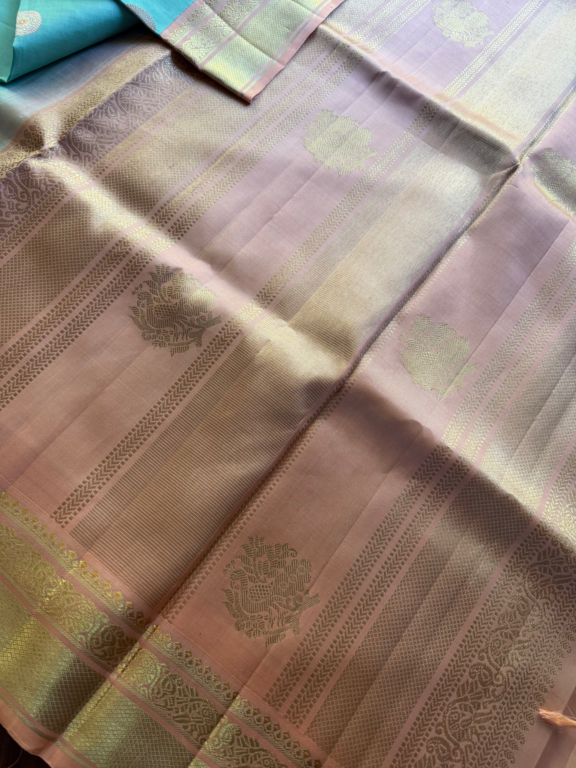 MYTHILI:  SHADES OF GREEN (Seafoam Green)