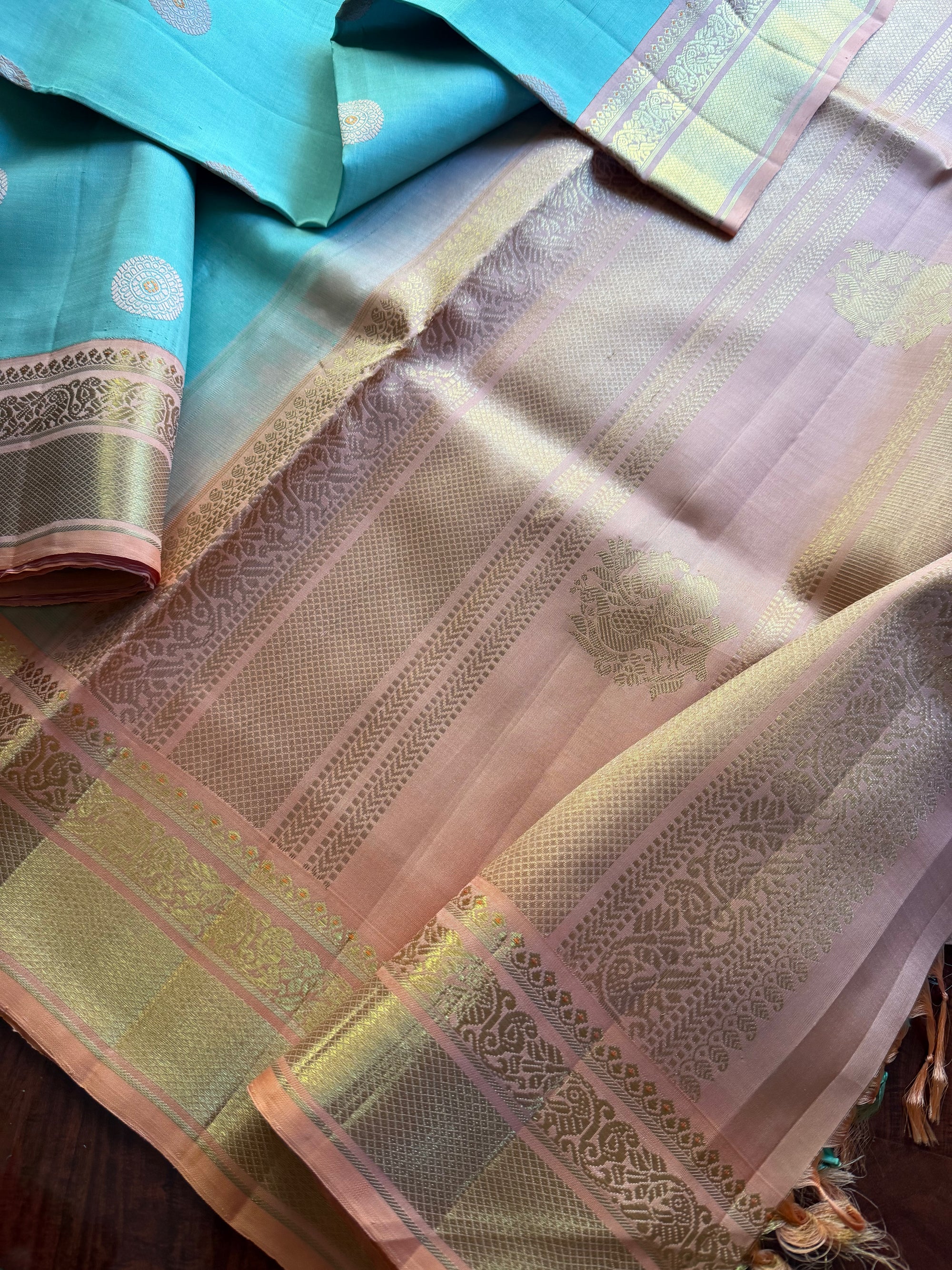 MYTHILI:  SHADES OF GREEN (Seafoam Green)