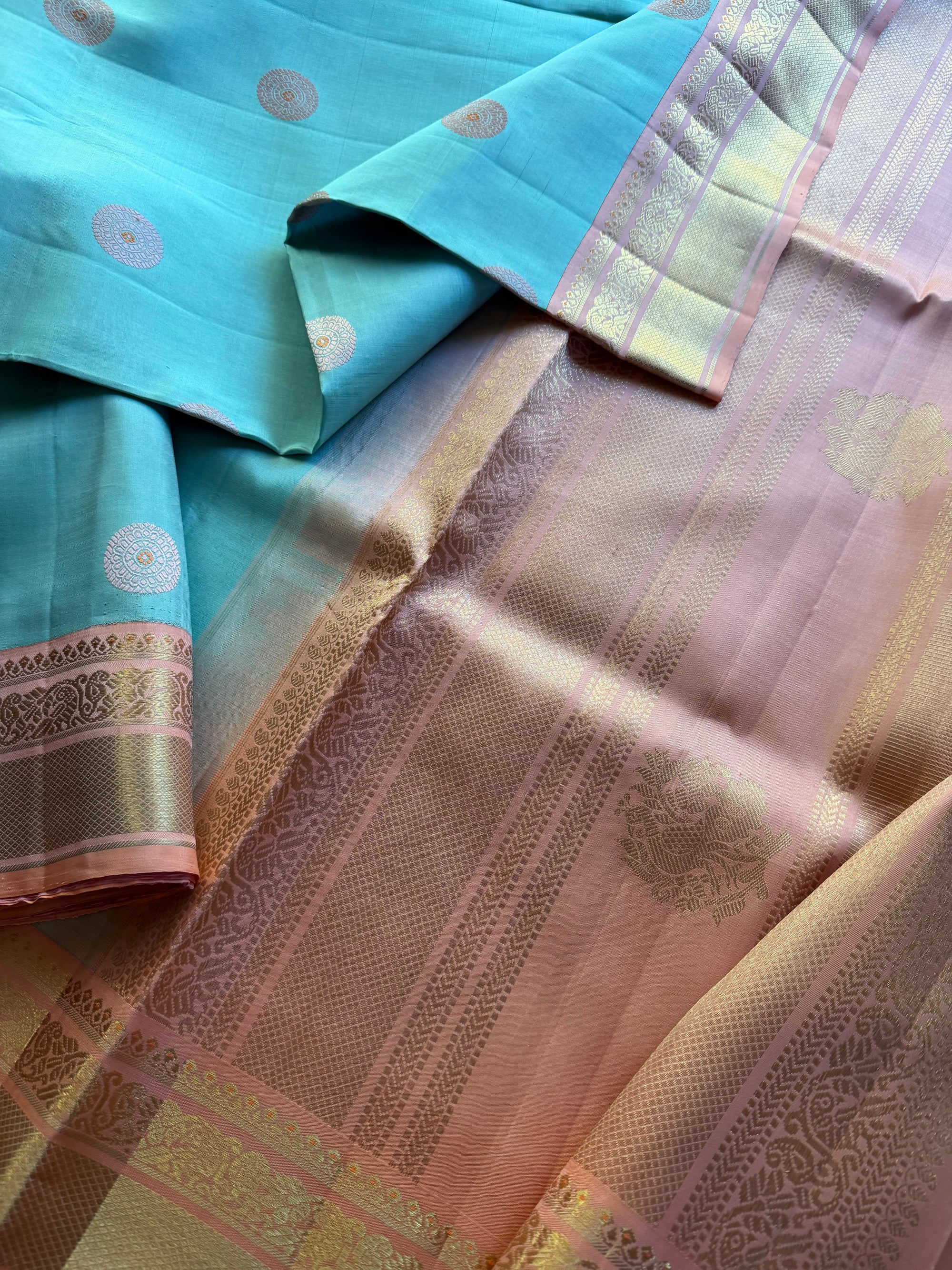 MYTHILI:  SHADES OF GREEN (Seafoam Green)
