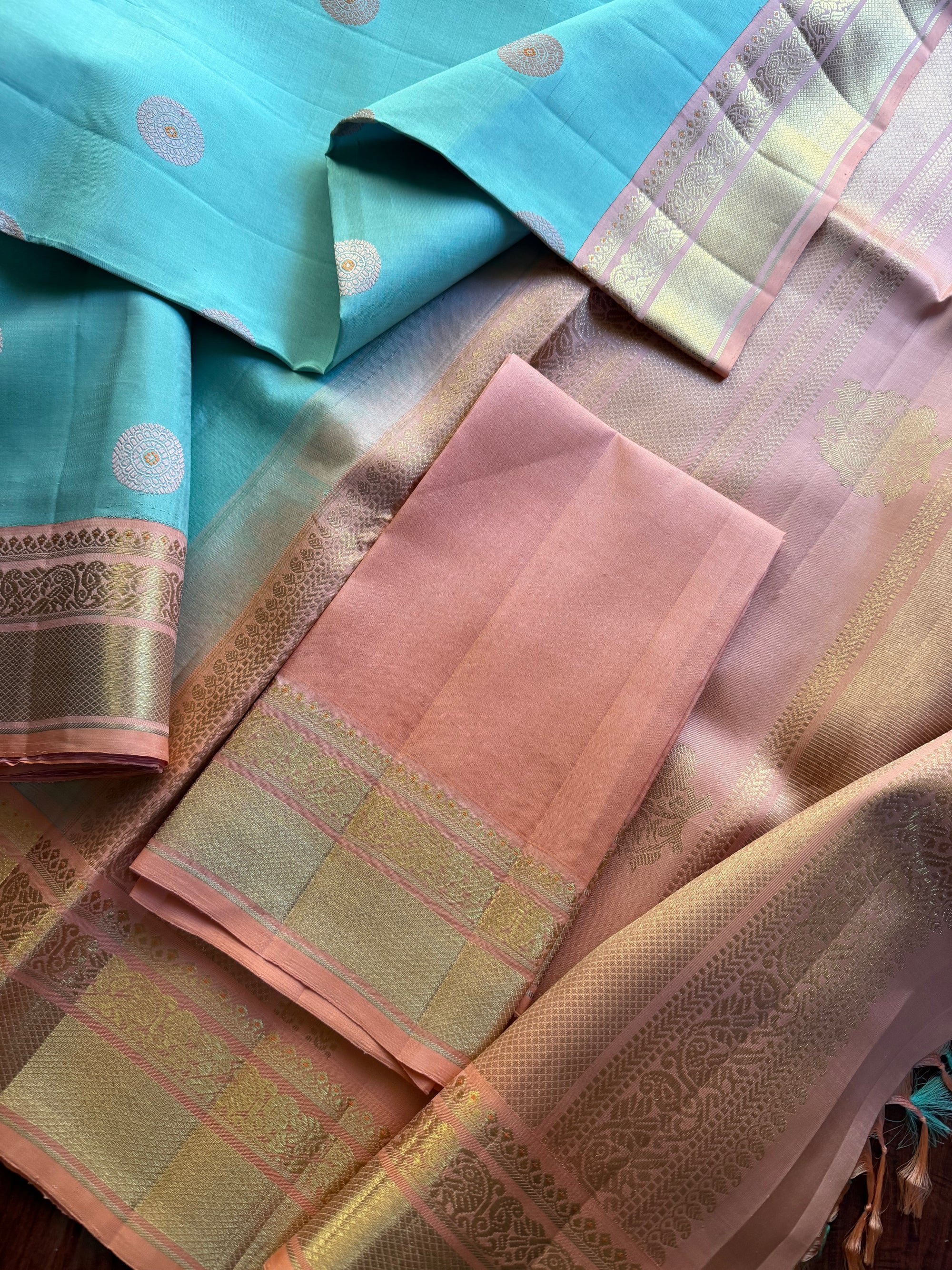 MYTHILI:  SHADES OF GREEN (Seafoam Green)