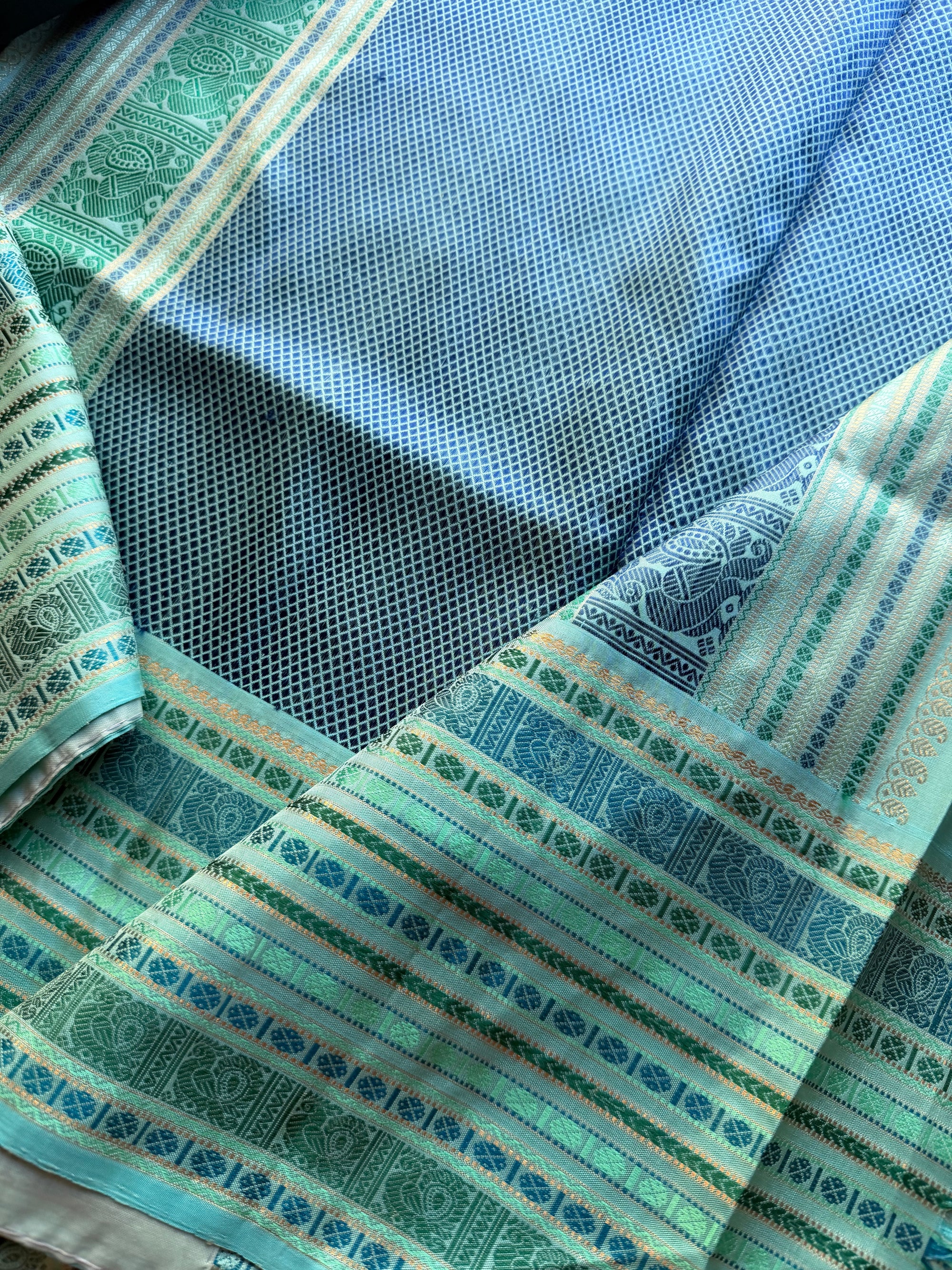 MYTHILI:  SHADES OF GREEN (Forest Green)