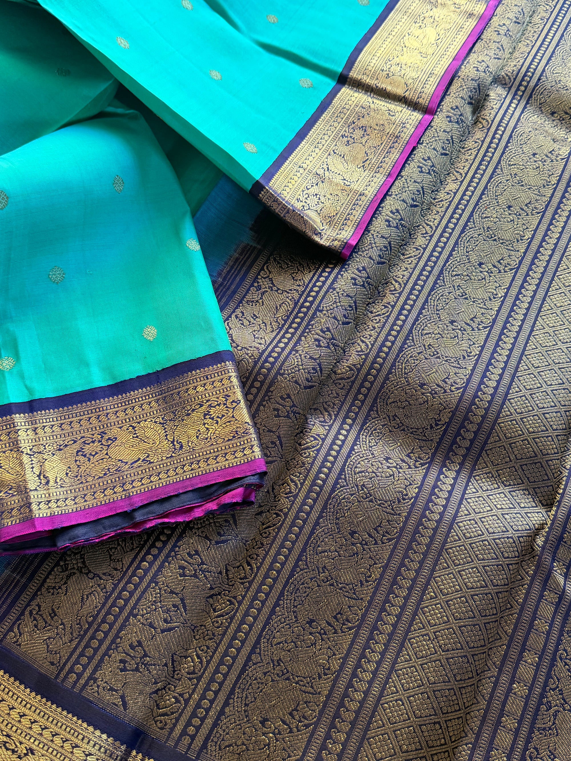 MYTHILI:  SHADES OF GREEN (Jewel tone Green)