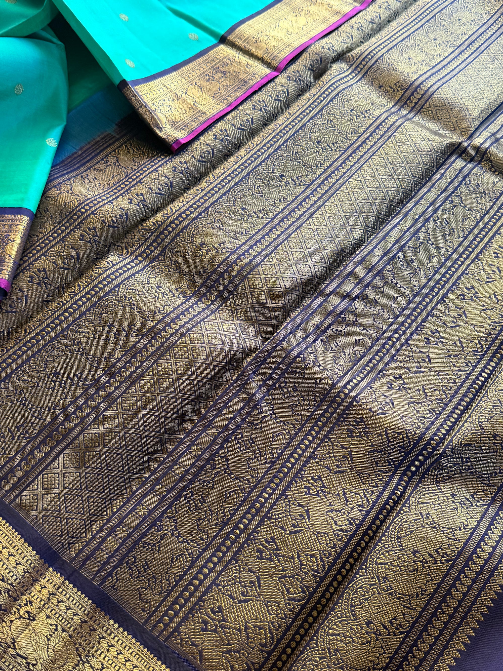 MYTHILI:  SHADES OF GREEN (Jewel tone Green)