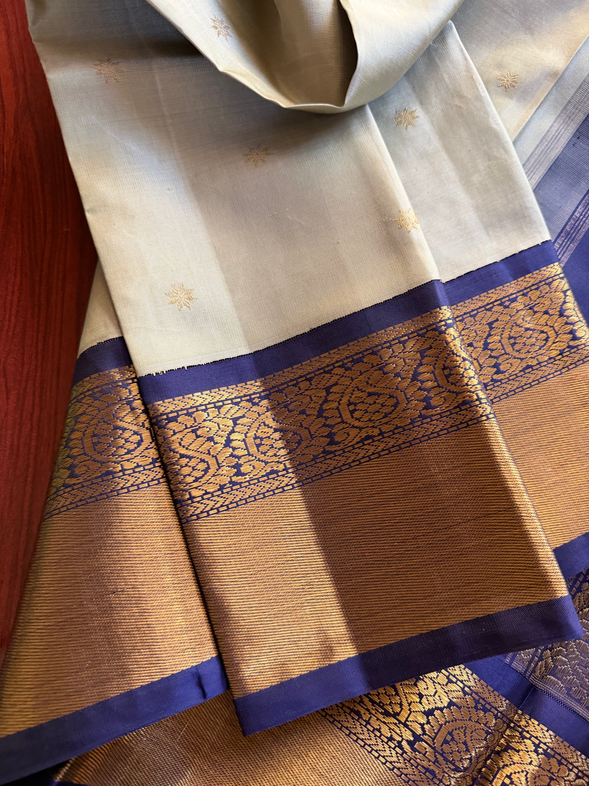 Korvai Kanjivaram  - Vintage Recreation Saree 