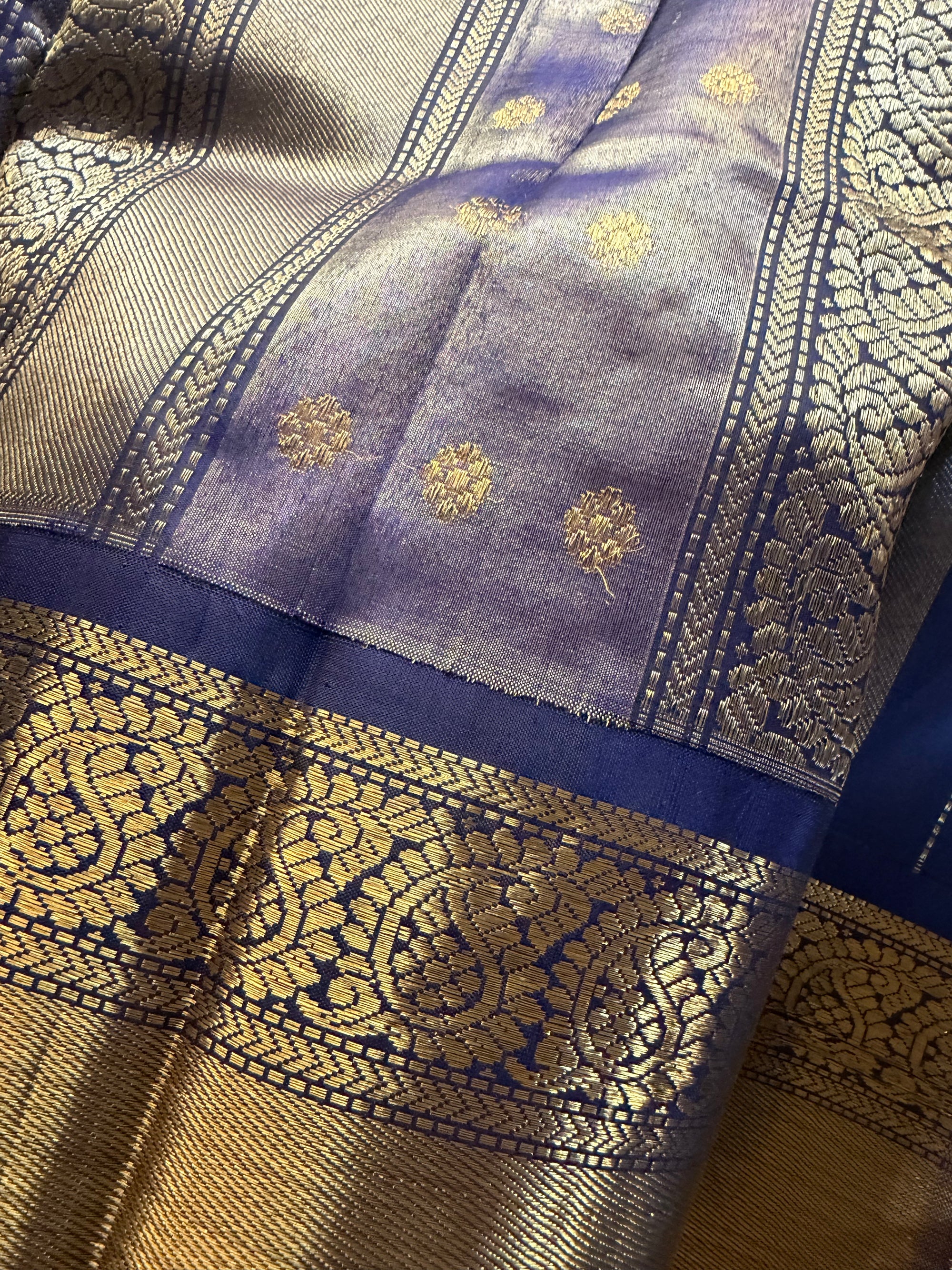 Korvai Kanjivaram  - Vintage Recreation Saree 