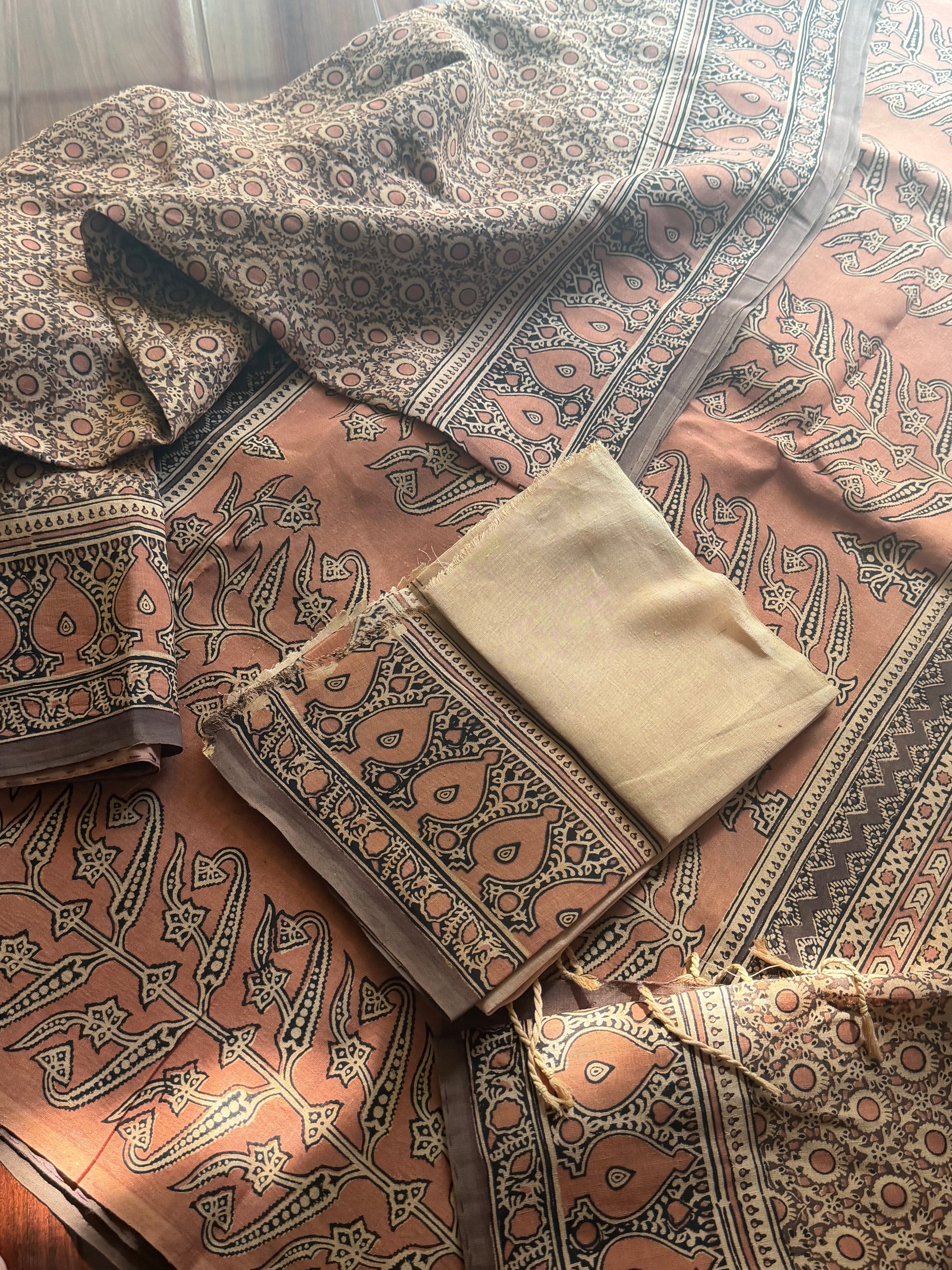 Blockprinted Kodalikaruppur - Linen