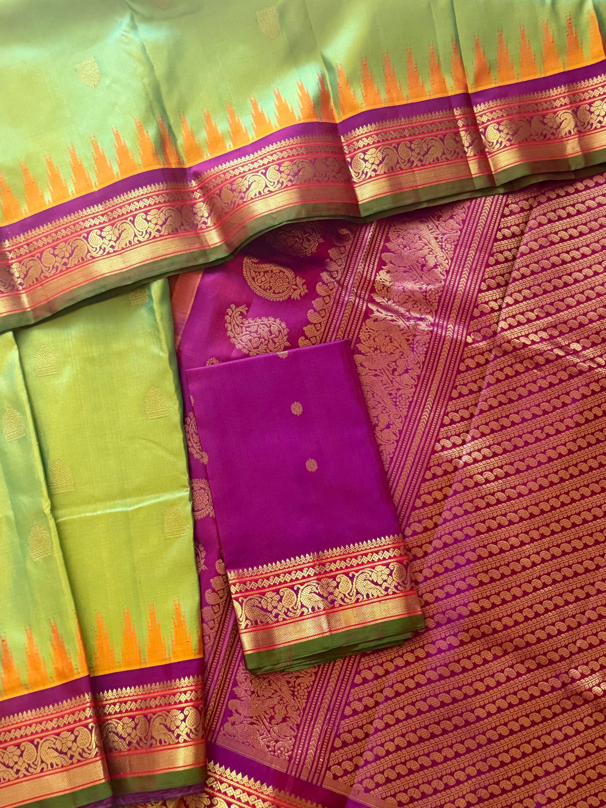 Kuttu Gadwal Silk