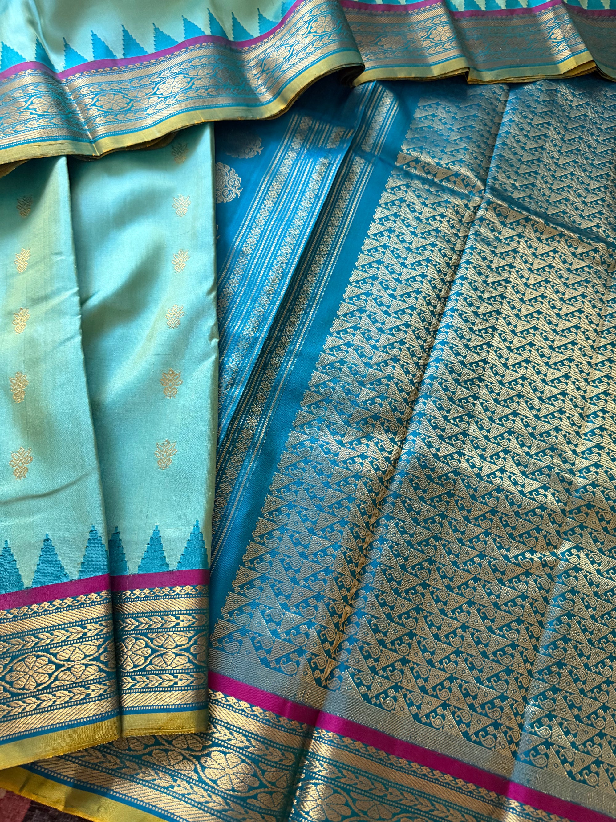Kuttu Gadwal Silk