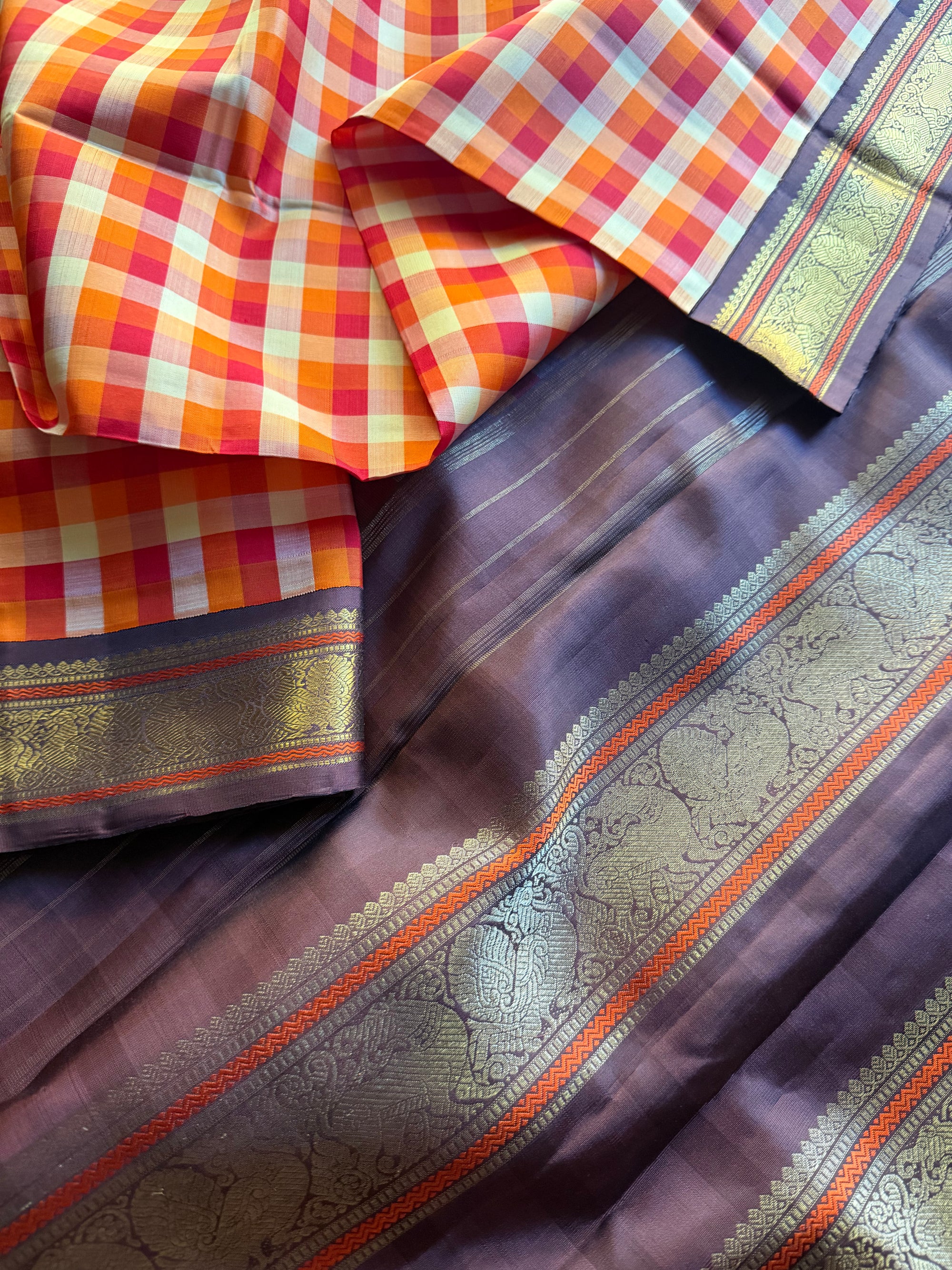 PROJECT KATTAM COLLECTIVE : Multi color checks