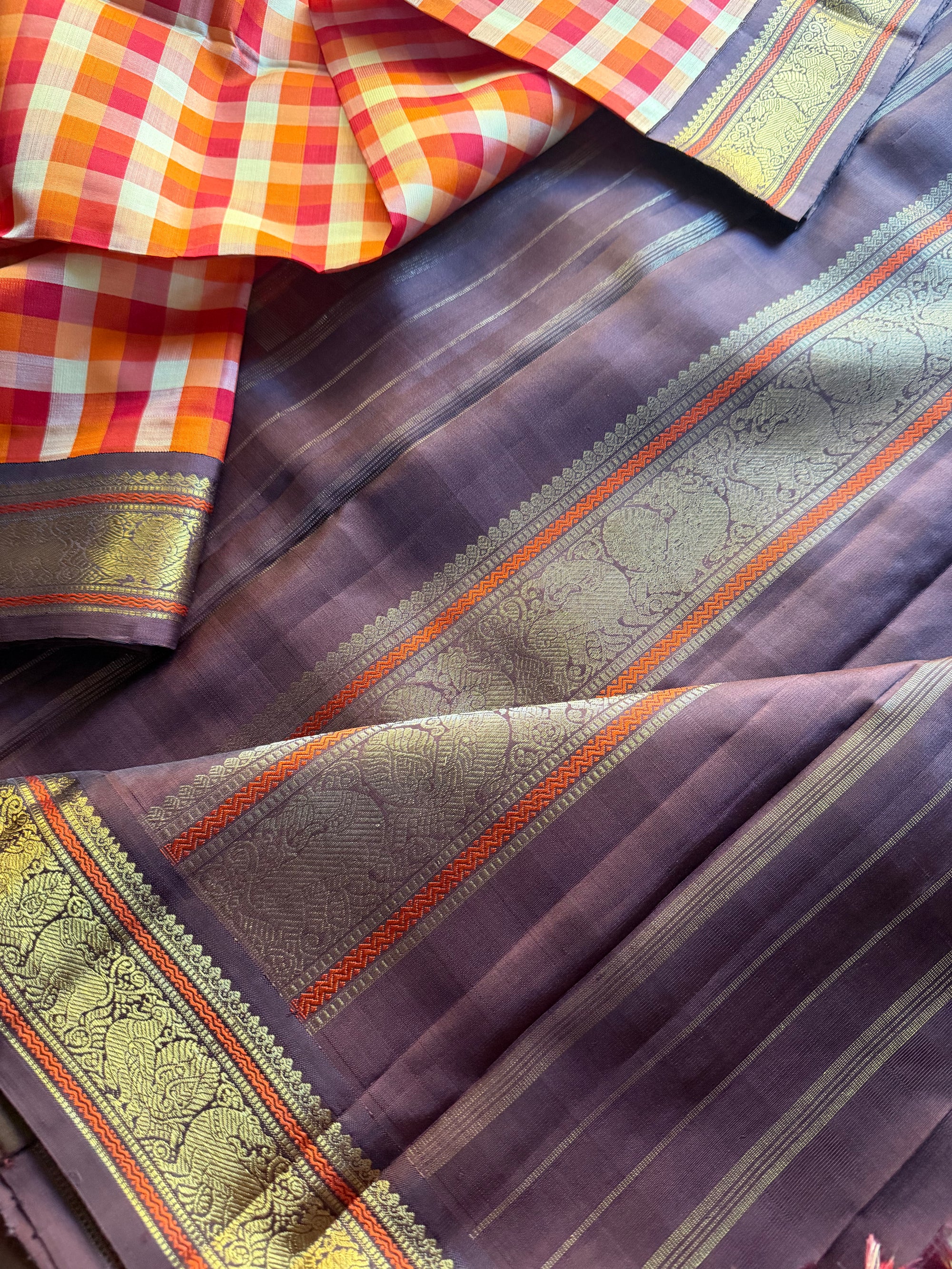 PROJECT KATTAM COLLECTIVE : Multi color checks