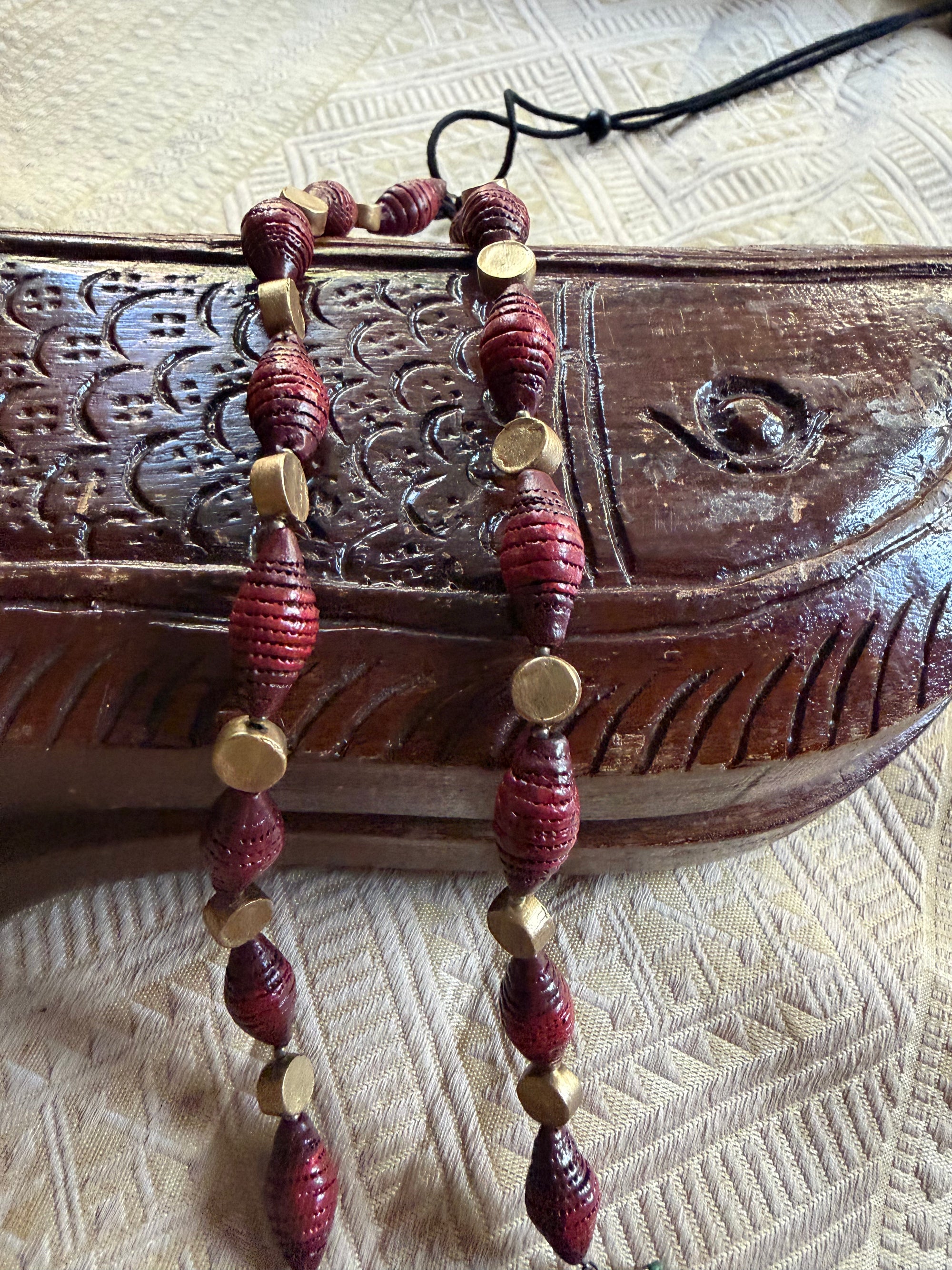 Terracotta Jewelry : Dark Maroon
