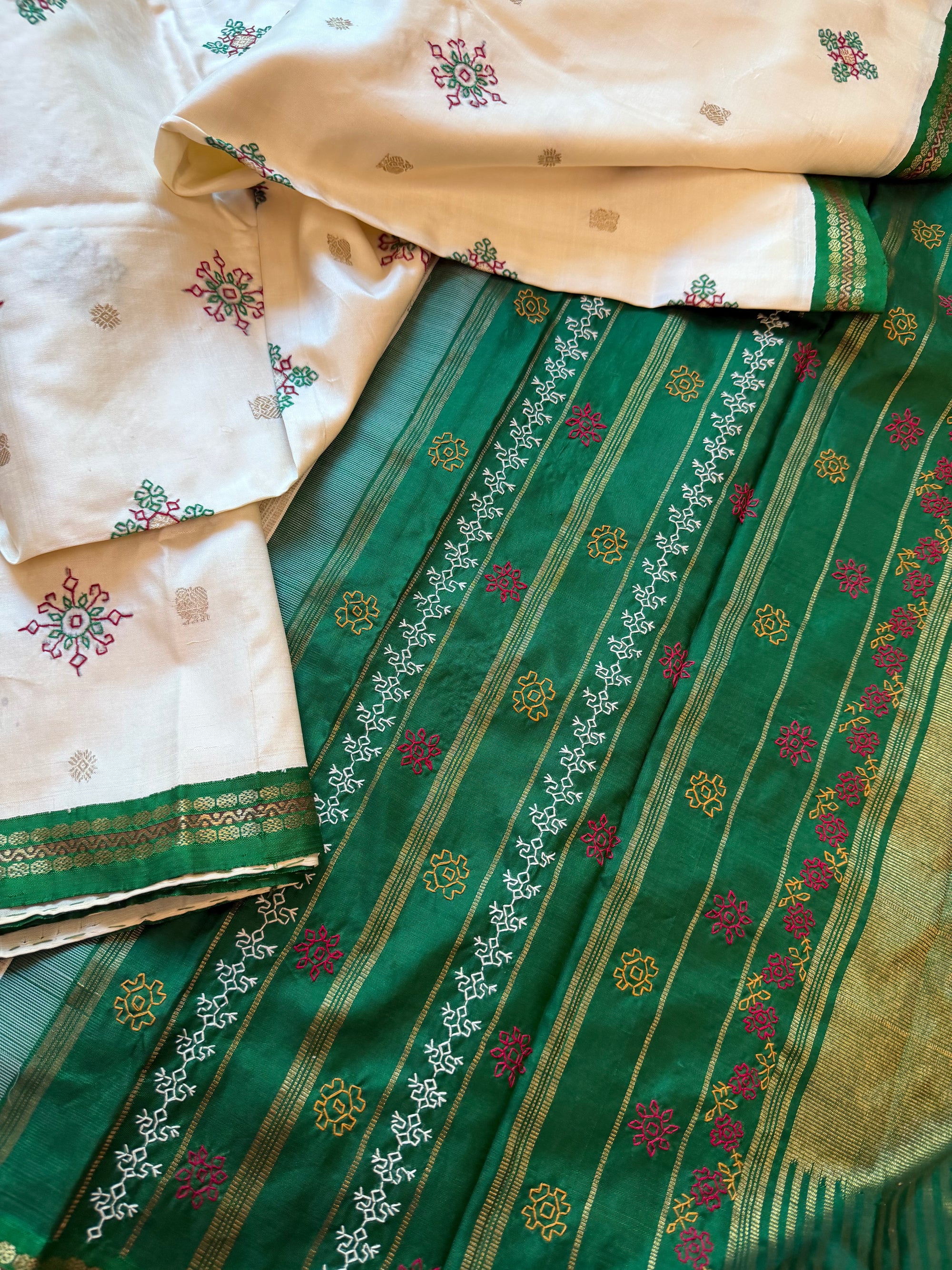VRIKSHA: Kasuti on Kanjvaram