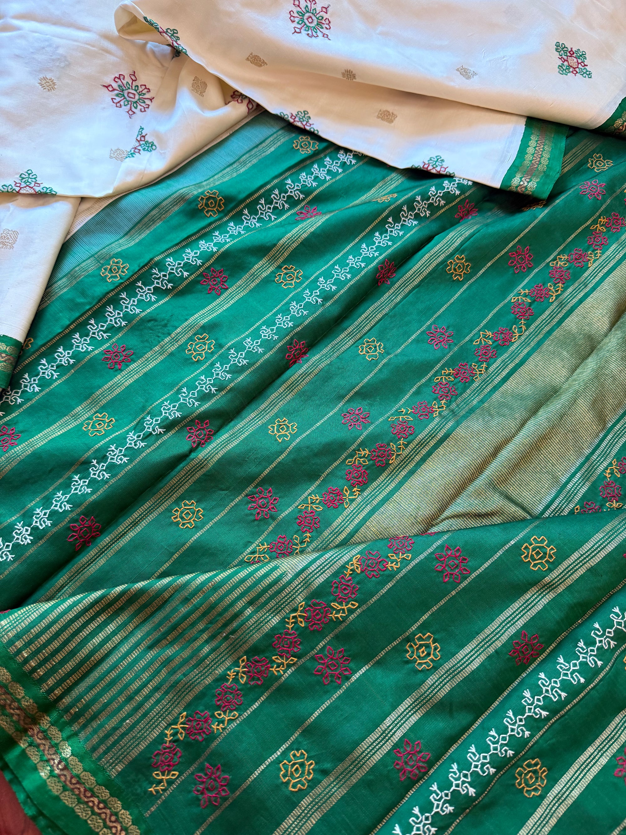 VRIKSHA: Kasuti on Kanjvaram