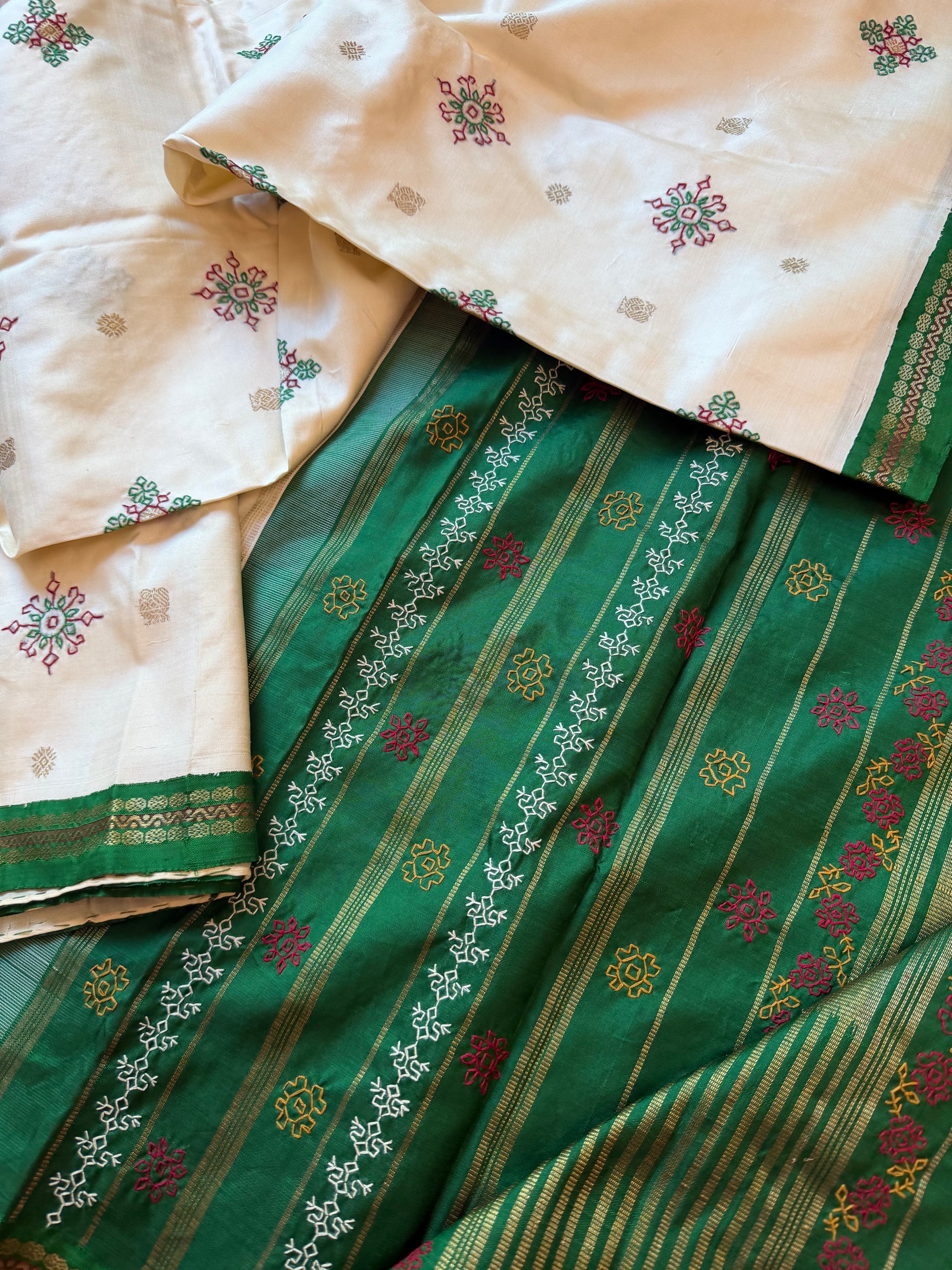 VRIKSHA: Kasuti on Kanjvaram