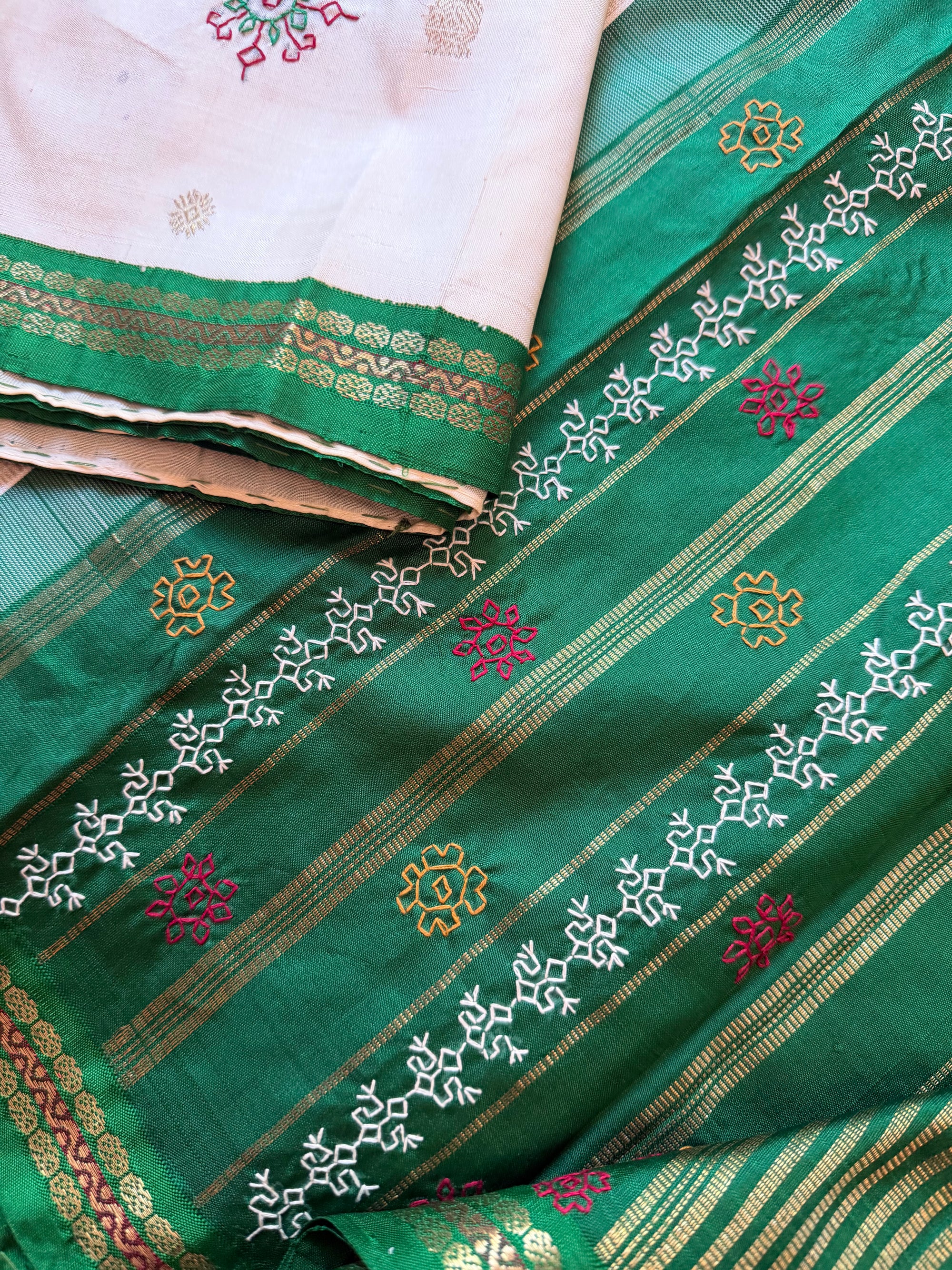 VRIKSHA: Kasuti on Kanjvaram