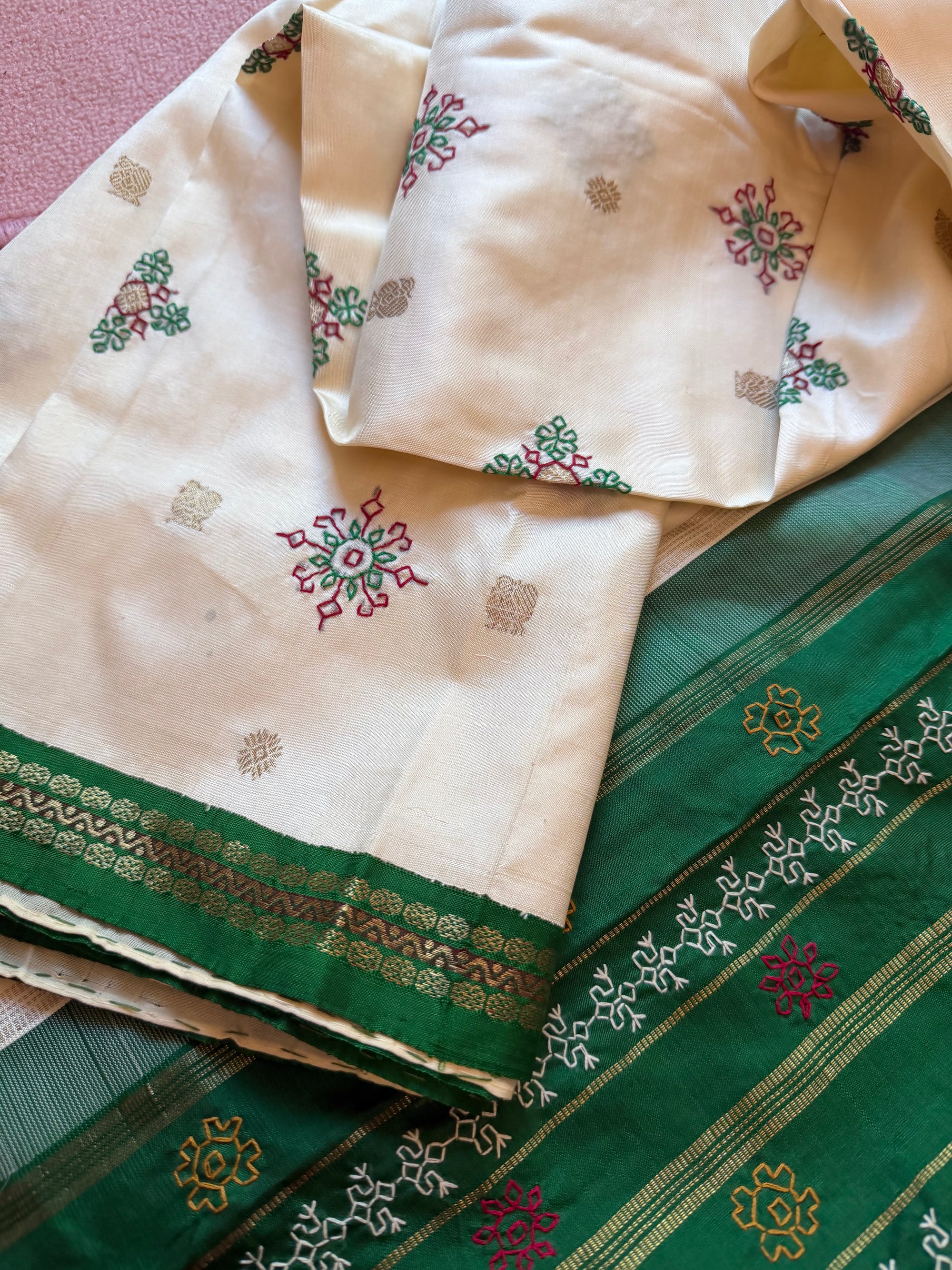 VRIKSHA: Kasuti on Kanjvaram