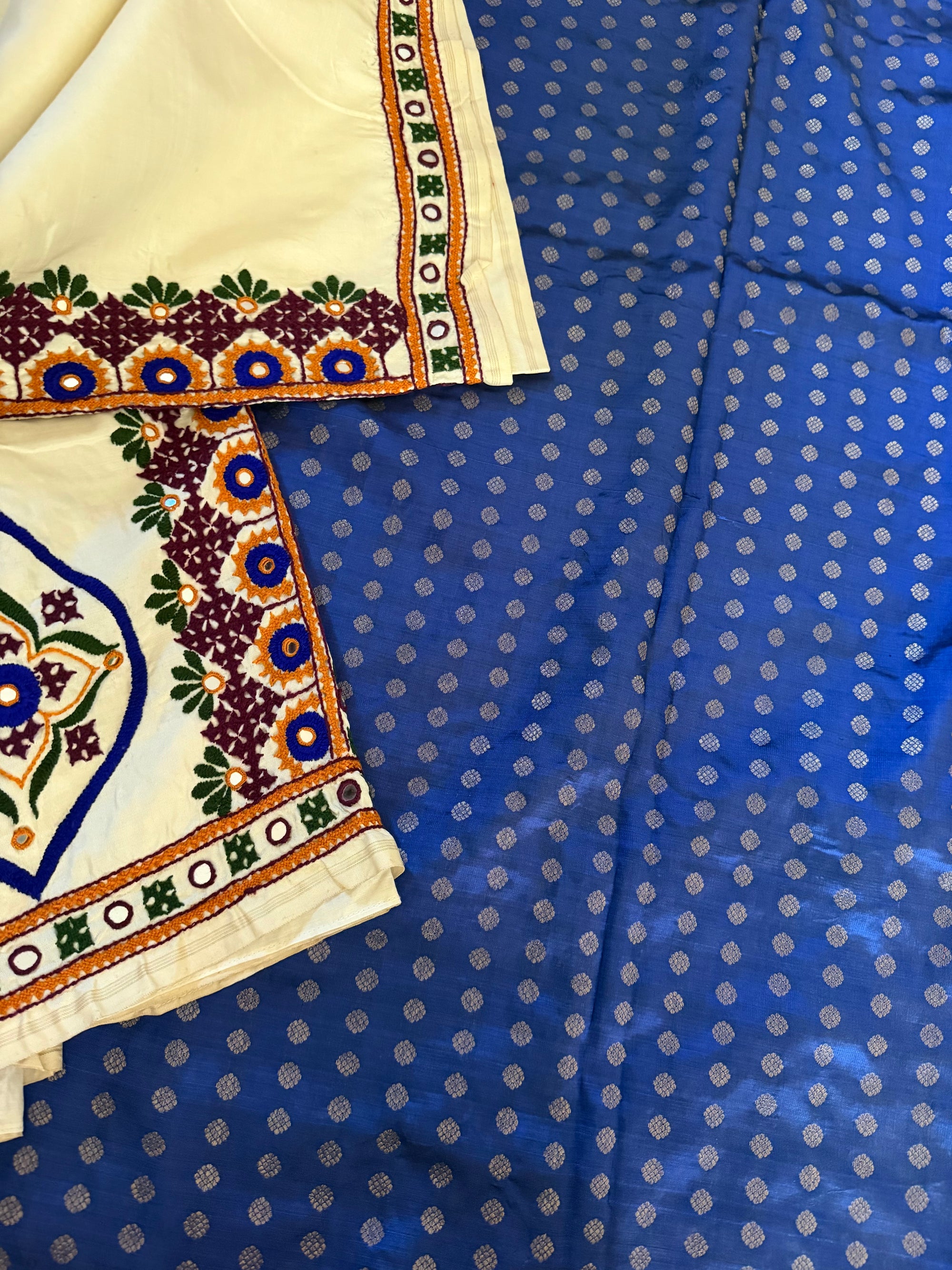 VRIKSHA: Kathiawadi on Kanjivaram Silk