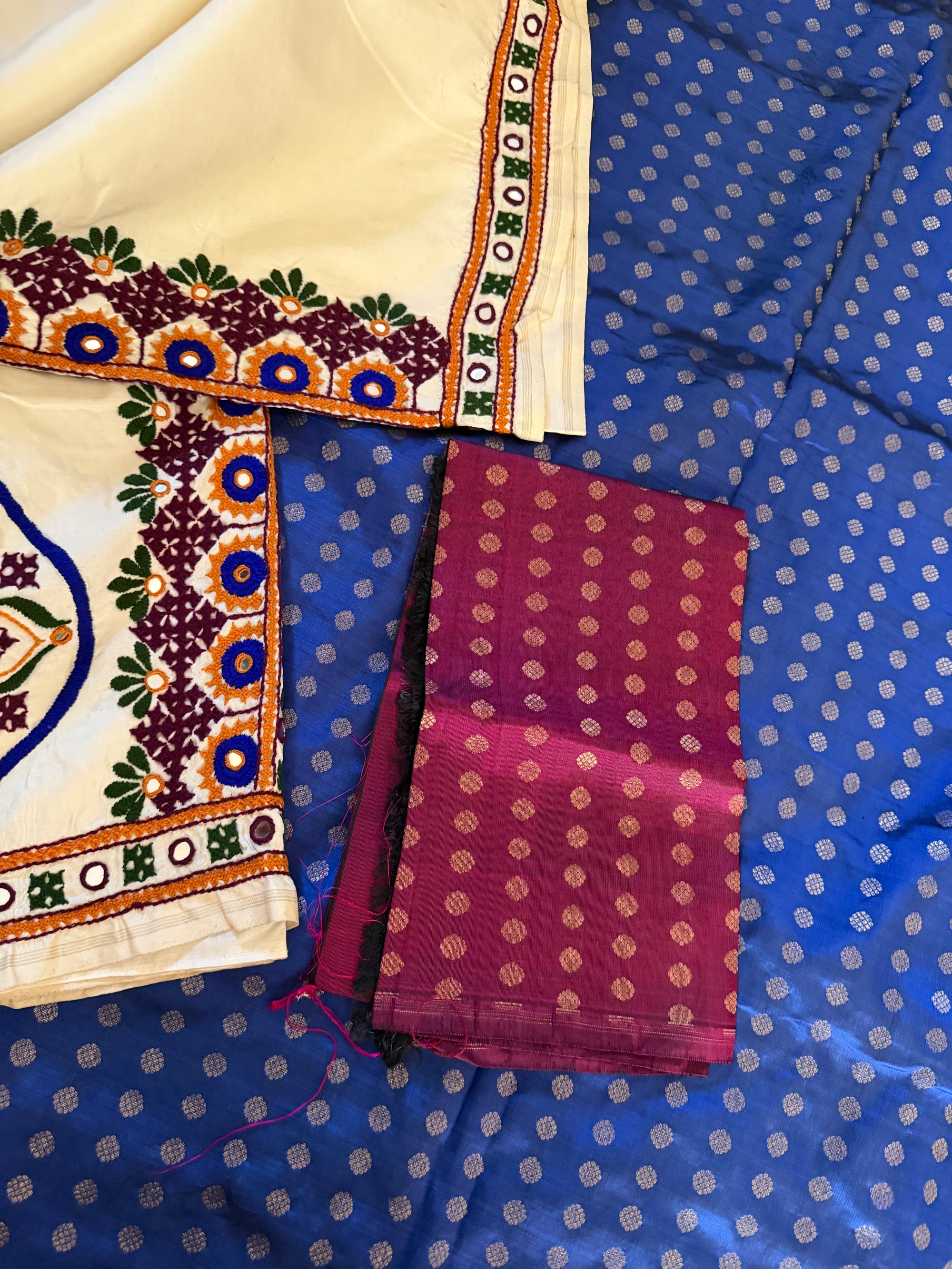 VRIKSHA: Kathiawadi on Kanjivaram Silk