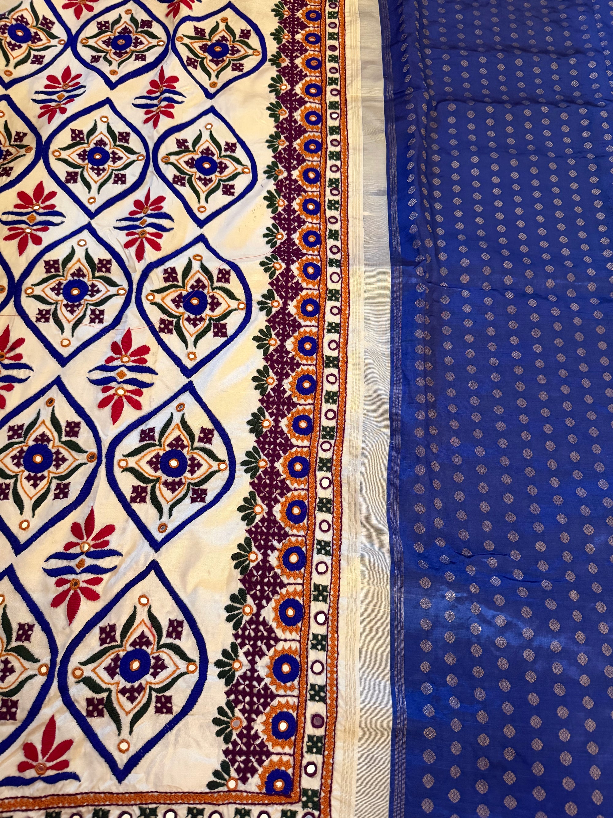 VRIKSHA: Kathiawadi on Kanjivaram Silk