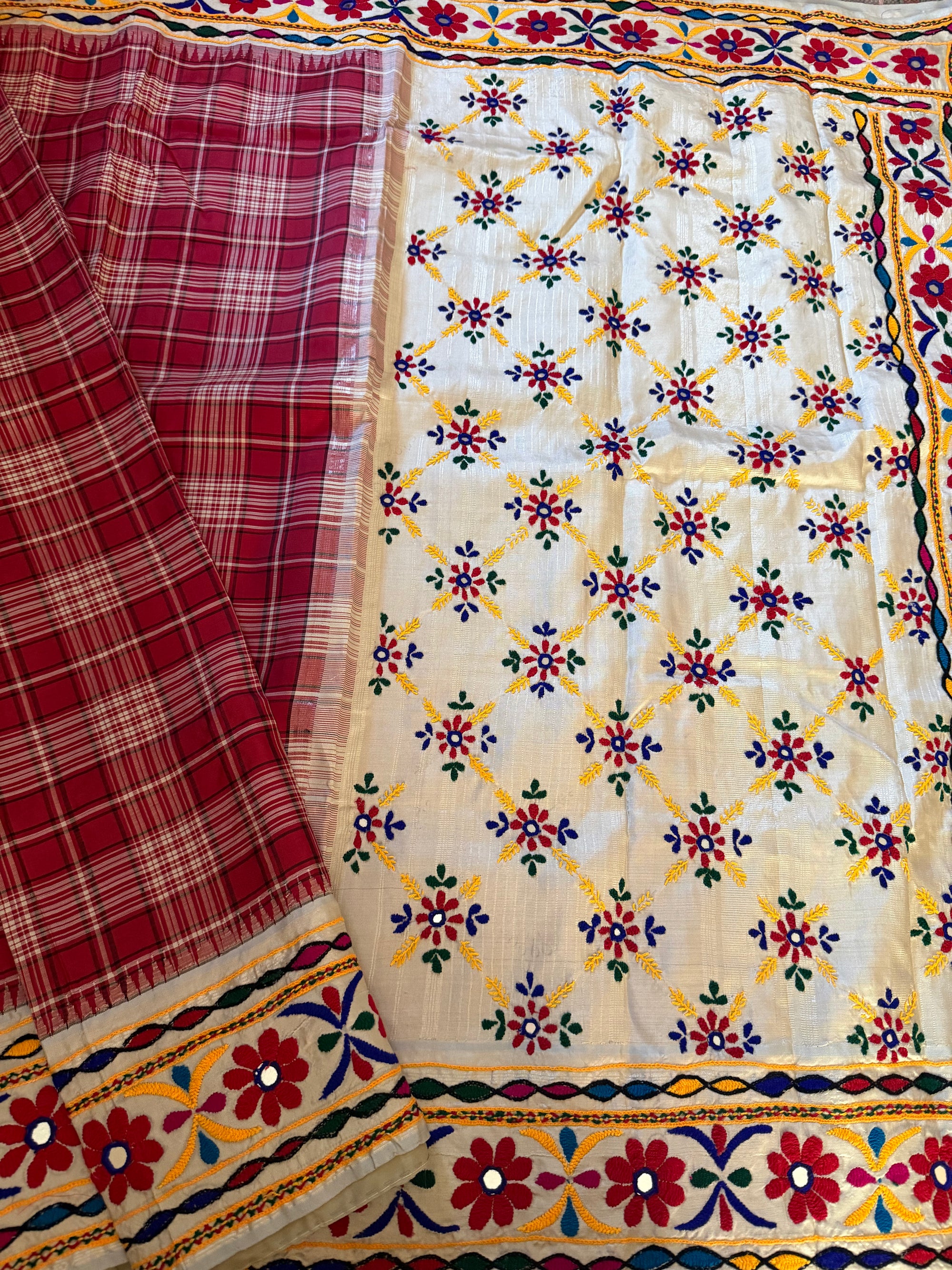 VRIKSHA: Kathiawadi on Kanjivaram Silk