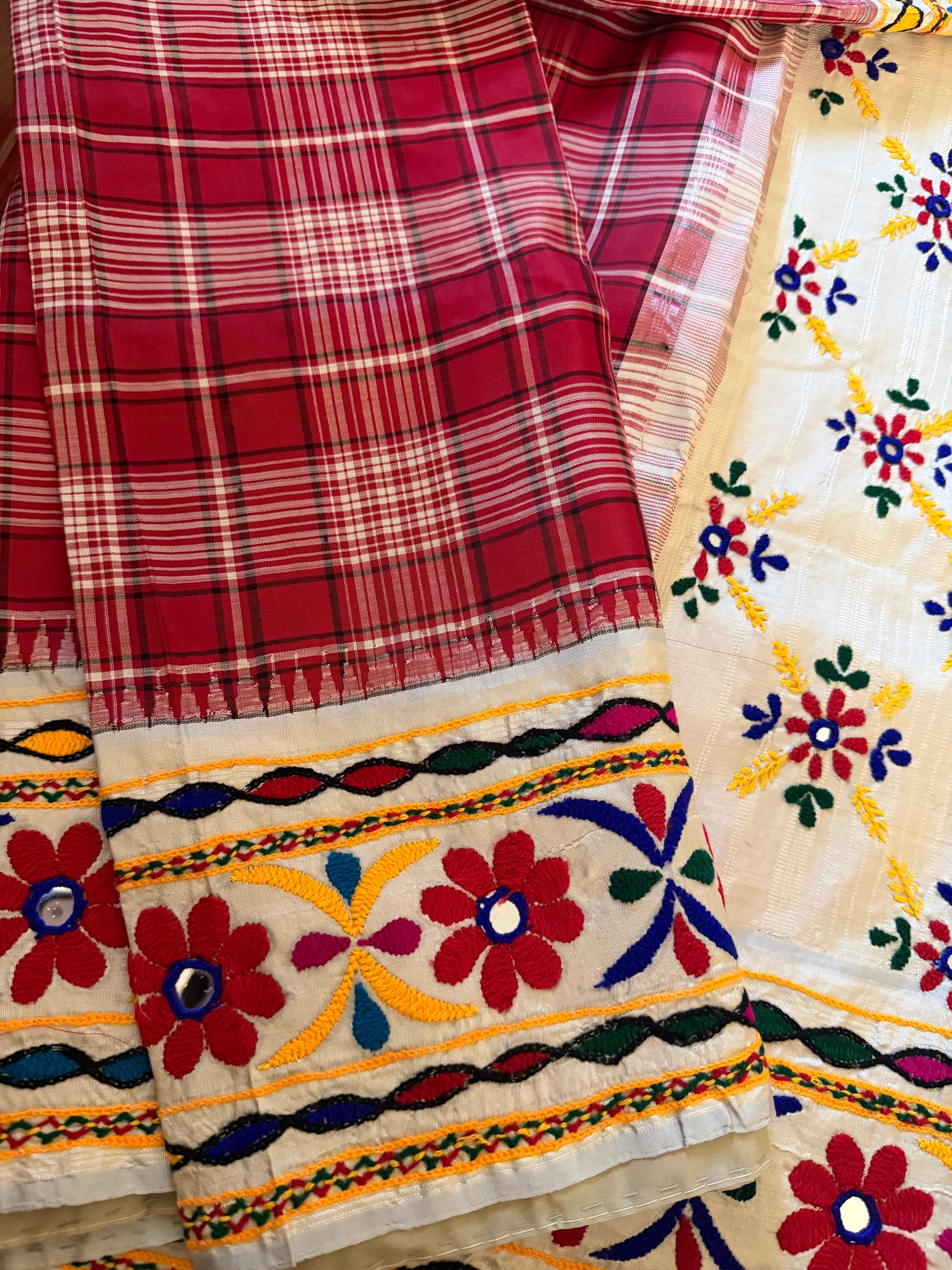 VRIKSHA: Kathiawadi on Kanjivaram Silk