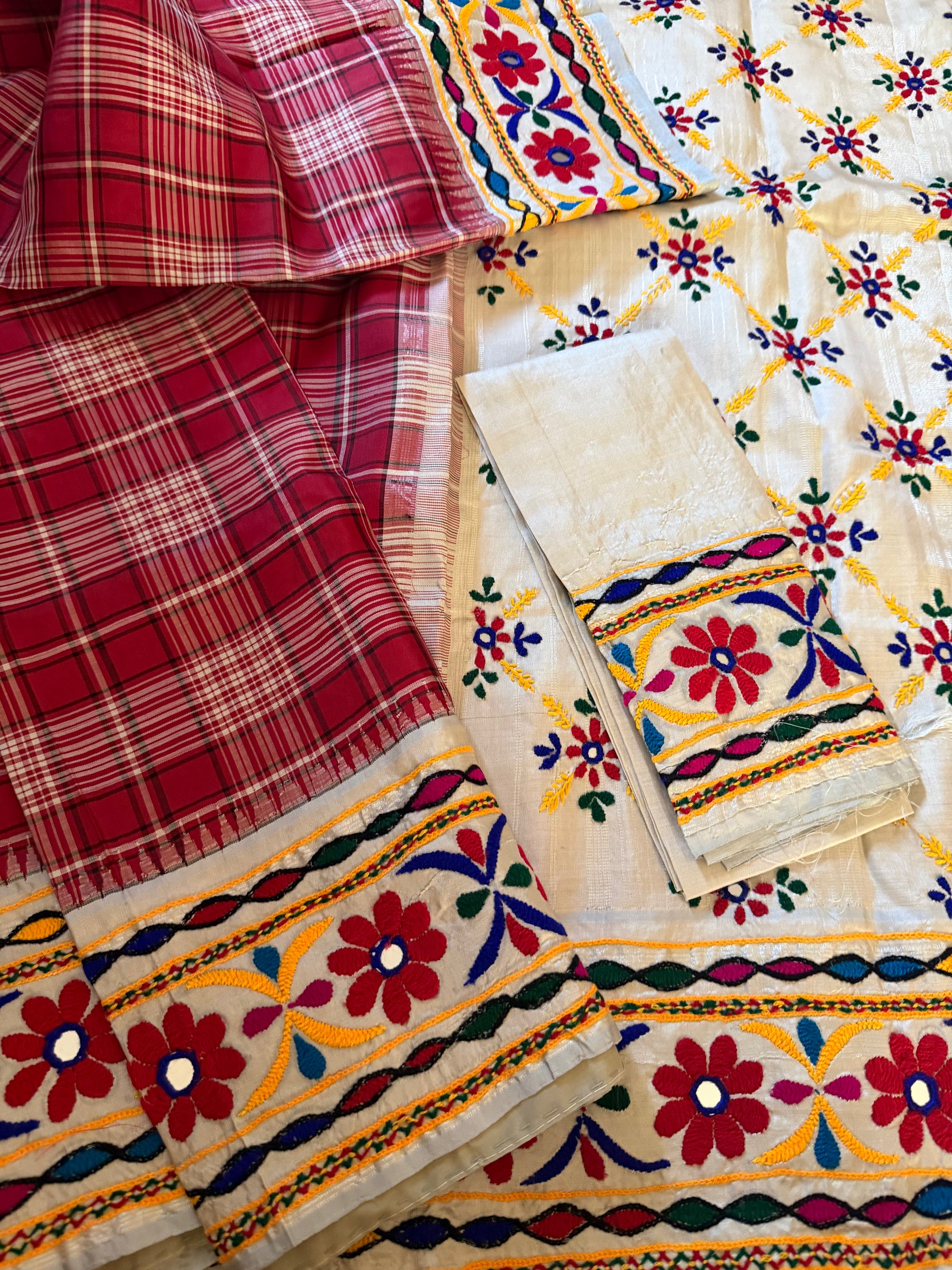 VRIKSHA: Kathiawadi on Kanjivaram Silk