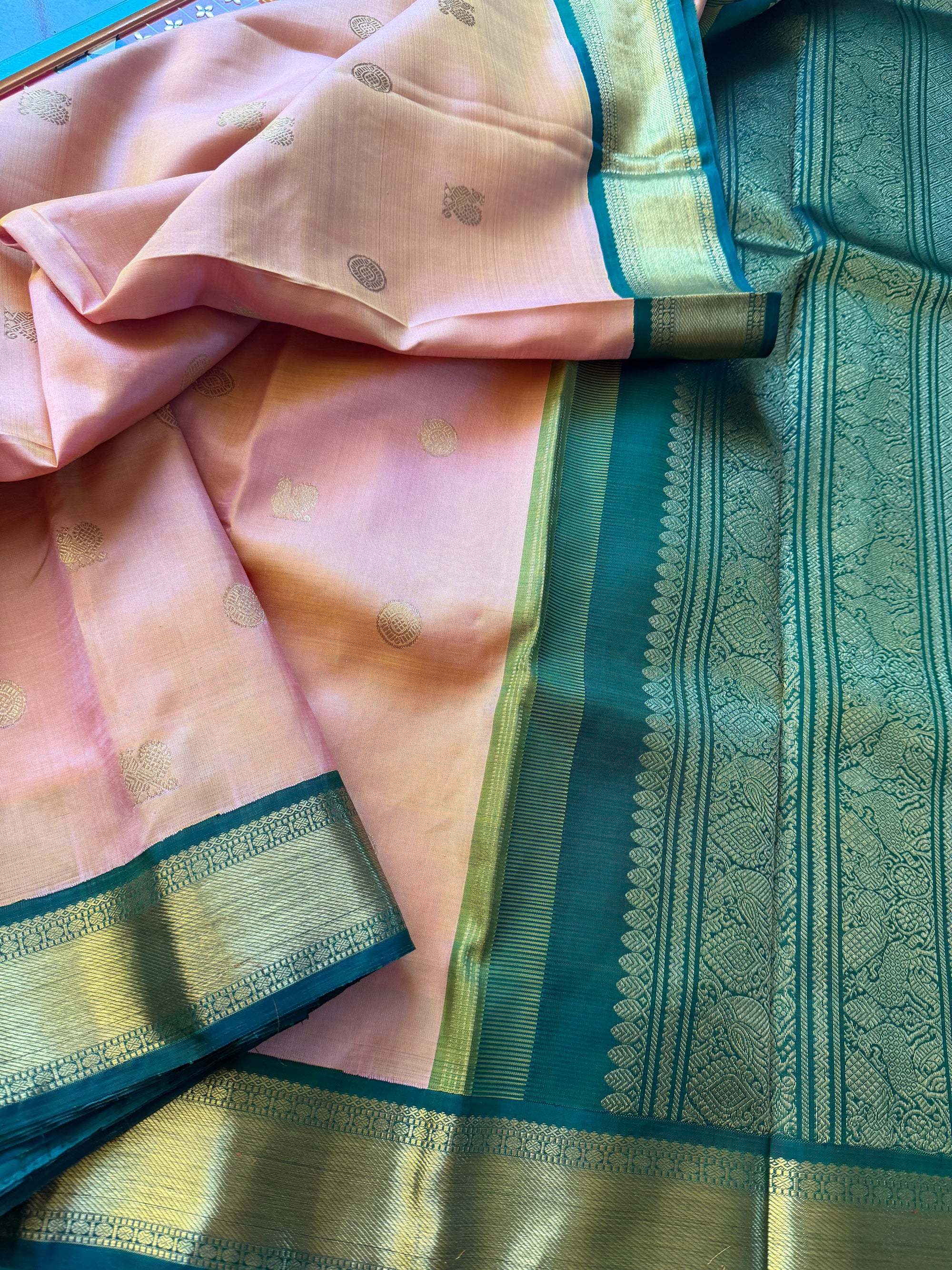 SAREES THAT I CAN'T PART WITH : Korvai Kanjivaram