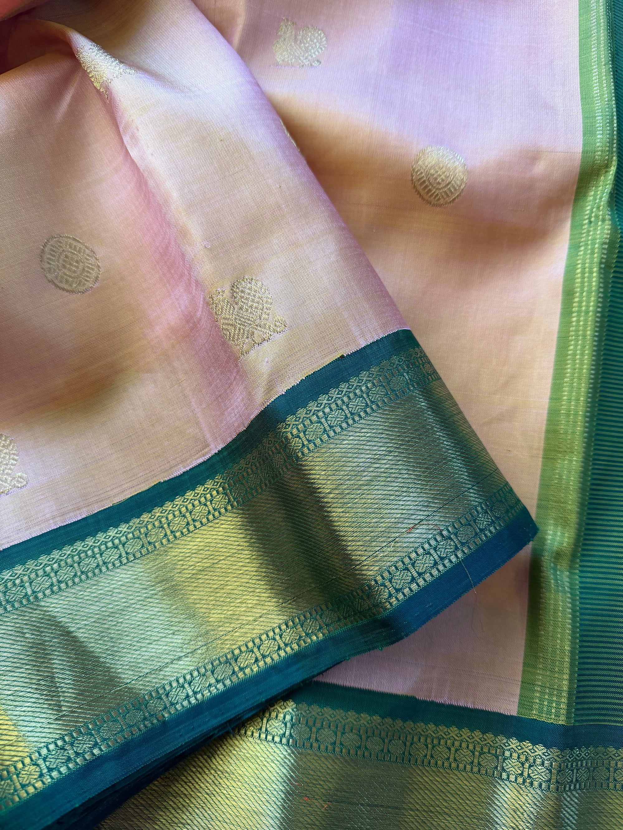 SAREES THAT I CAN'T PART WITH : Korvai Kanjivaram