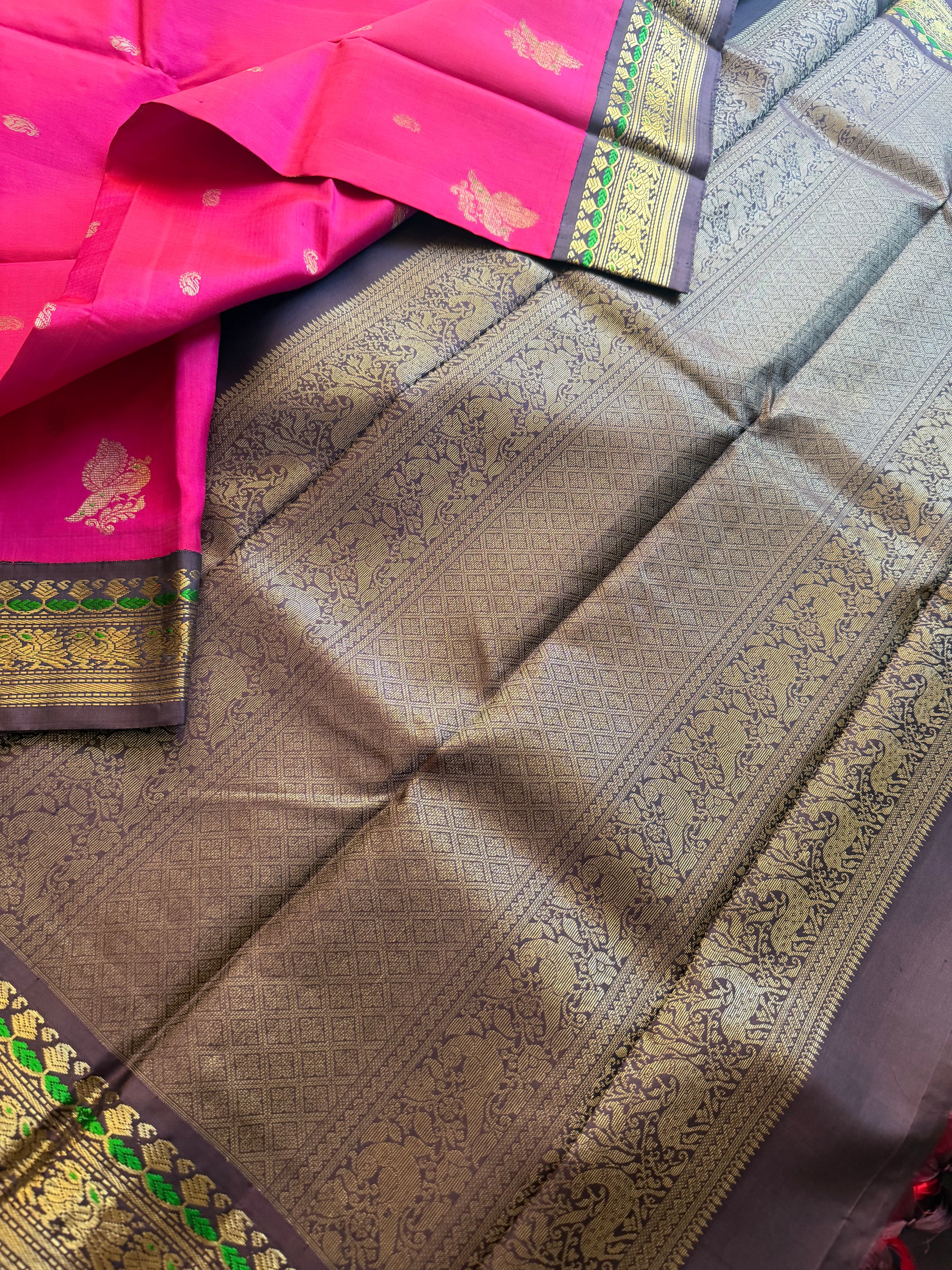 SAREES THAT I CAN'T PART WITH : Vintage Korvai Kanjivaram