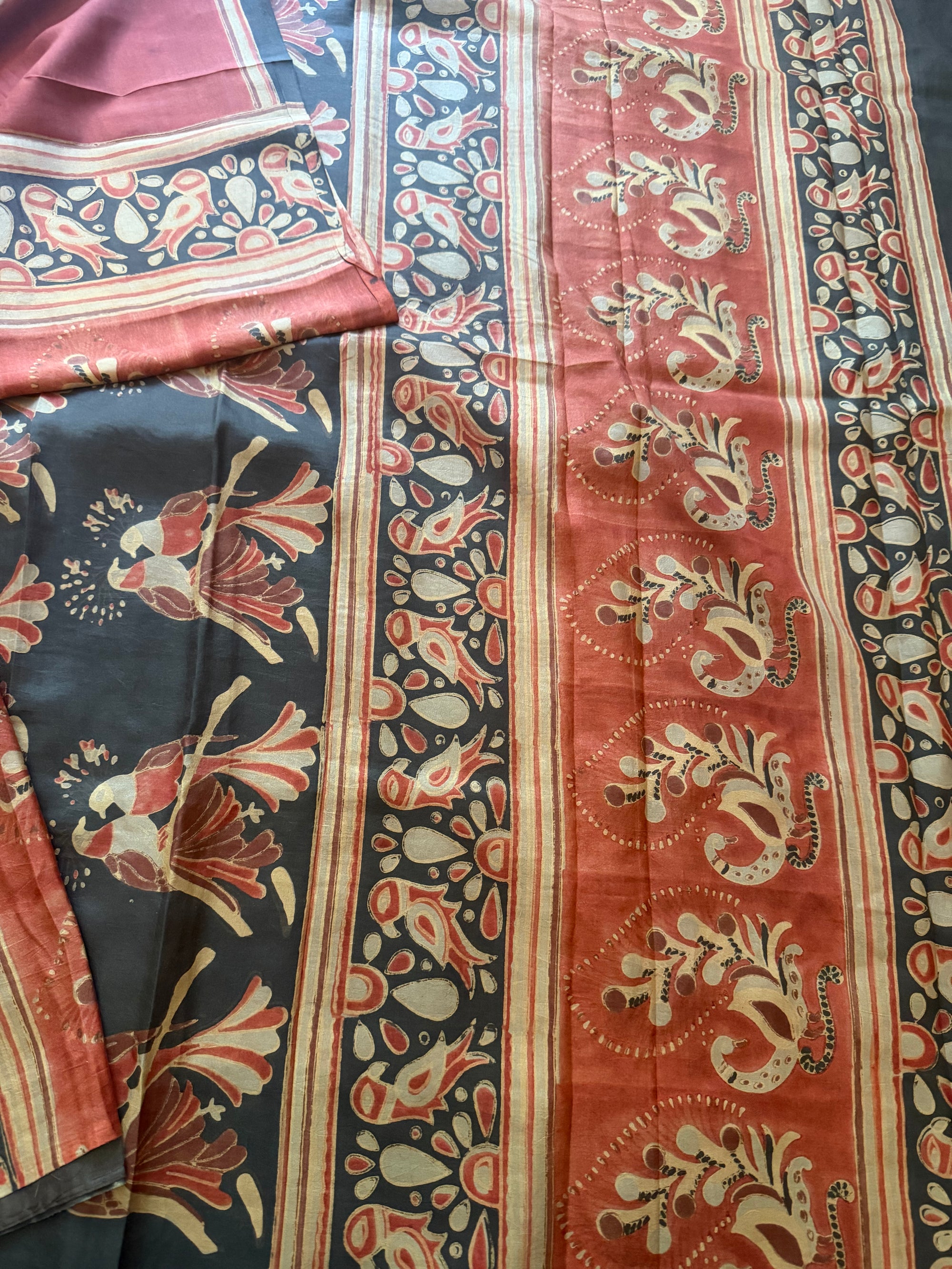 Pracheen Ajrakh - Mulberry Silk