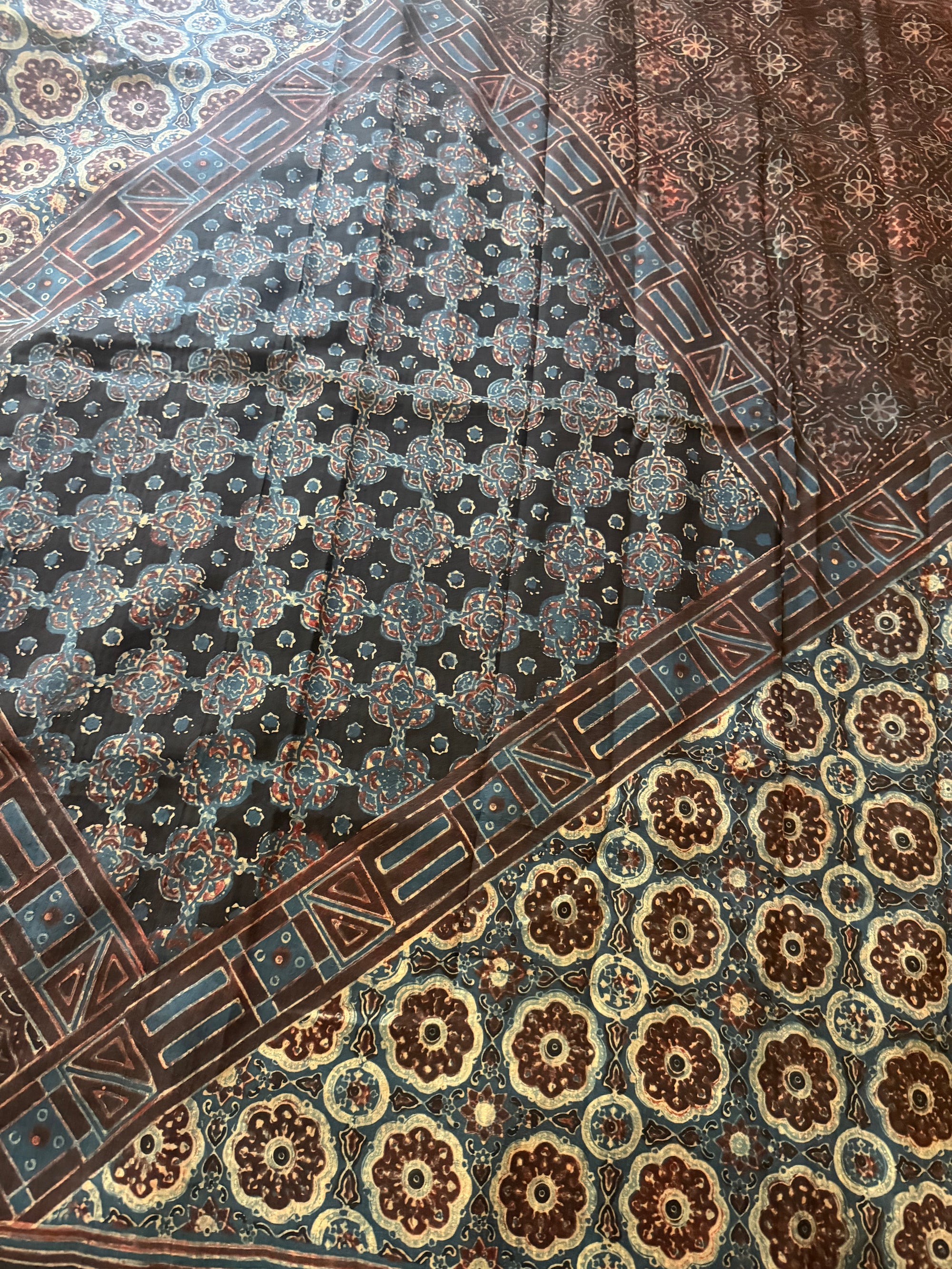 Pracheen Ajrakh - ERI SILK